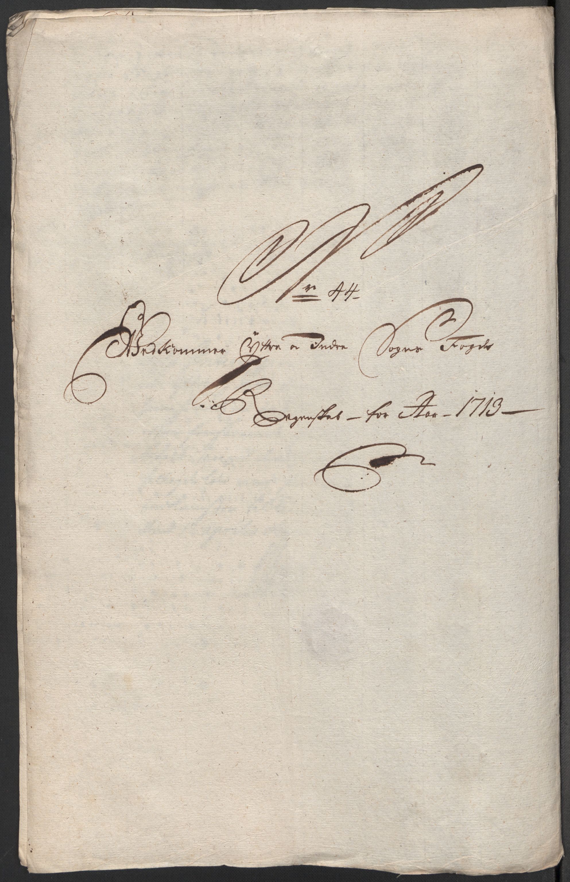 Rentekammeret inntil 1814, Reviderte regnskaper, Fogderegnskap, AV/RA-EA-4092/R52/L3319: Fogderegnskap Sogn, 1713-1714, s. 362