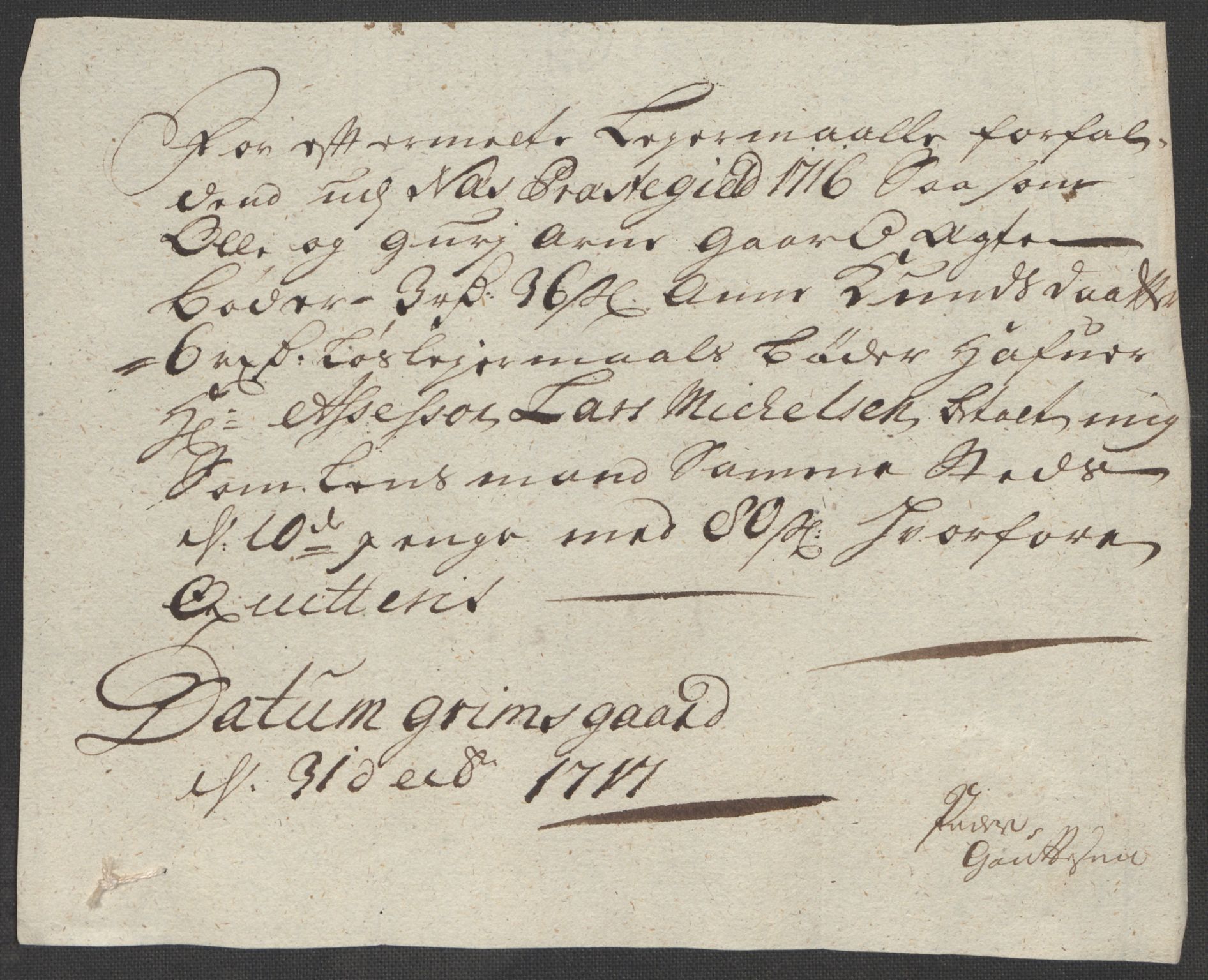 Rentekammeret inntil 1814, Reviderte regnskaper, Fogderegnskap, RA/EA-4092/R23/L1475: Fogderegnskap Ringerike og Hallingdal, 1717, s. 254