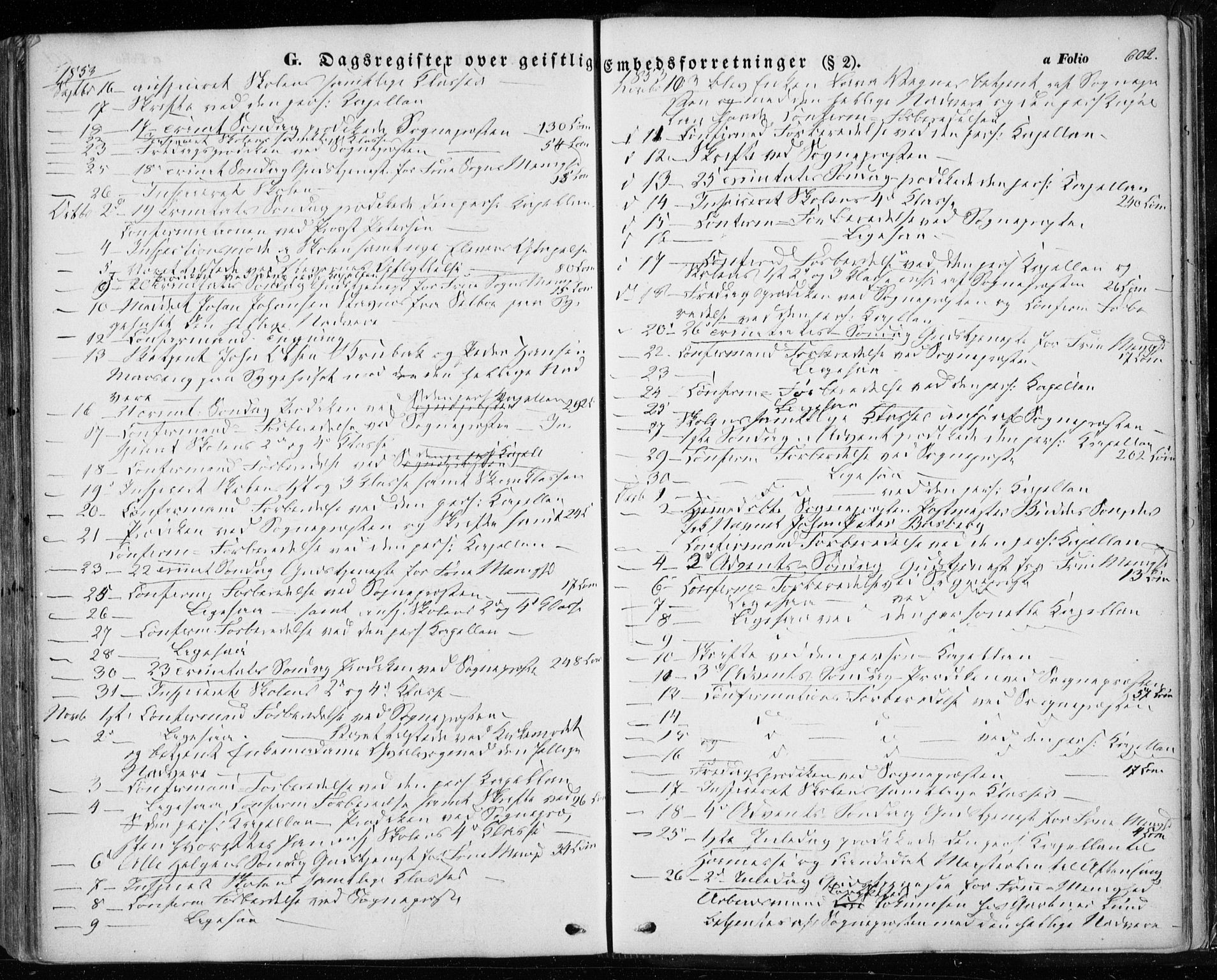 Ministerialprotokoller, klokkerbøker og fødselsregistre - Sør-Trøndelag, SAT/A-1456/601/L0051: Ministerialbok nr. 601A19, 1848-1857, s. 602