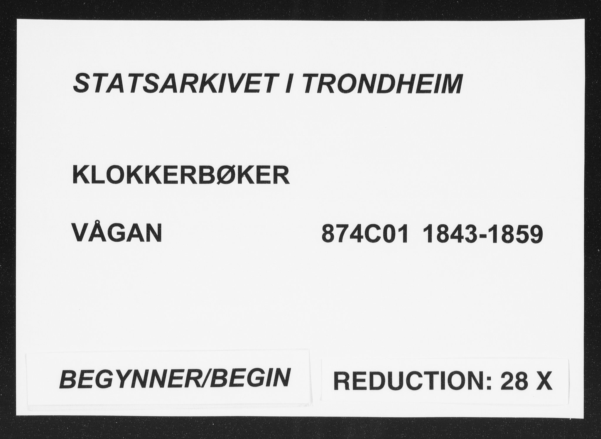 Ministerialprotokoller, klokkerbøker og fødselsregistre - Nordland, AV/SAT-A-1459/874/L1072: Klokkerbok nr. 874C01, 1843-1859