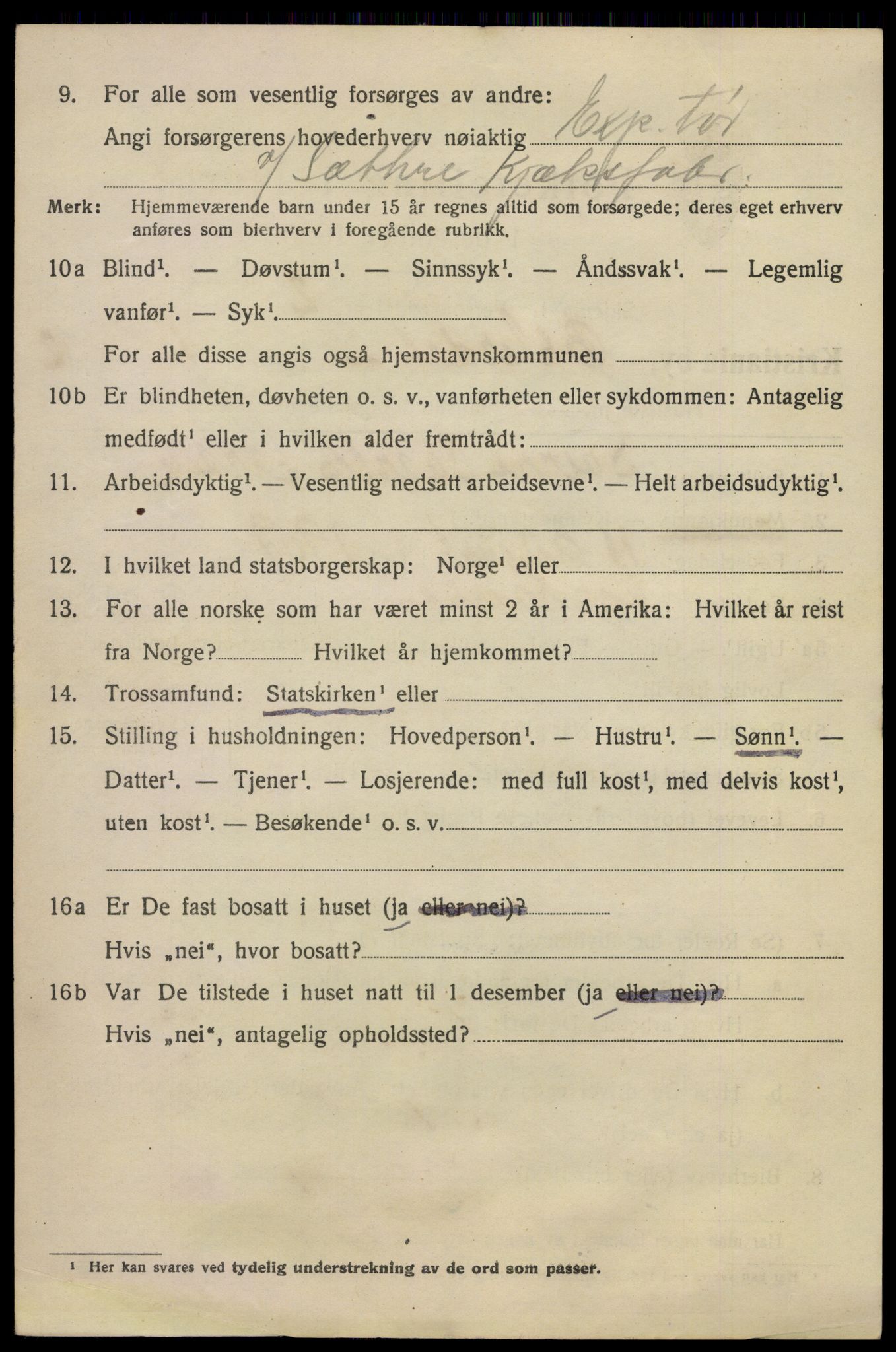 SAO, Folketelling 1920 for 0301 Kristiania kjøpstad, 1920, s. 655658