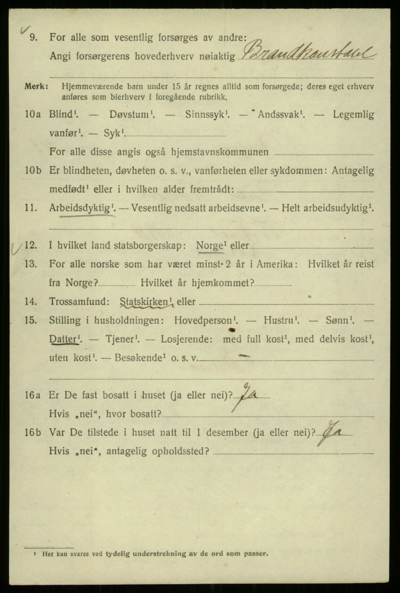 SAB, Folketelling 1920 for 1301 Bergen kjøpstad, 1920, s. 186995