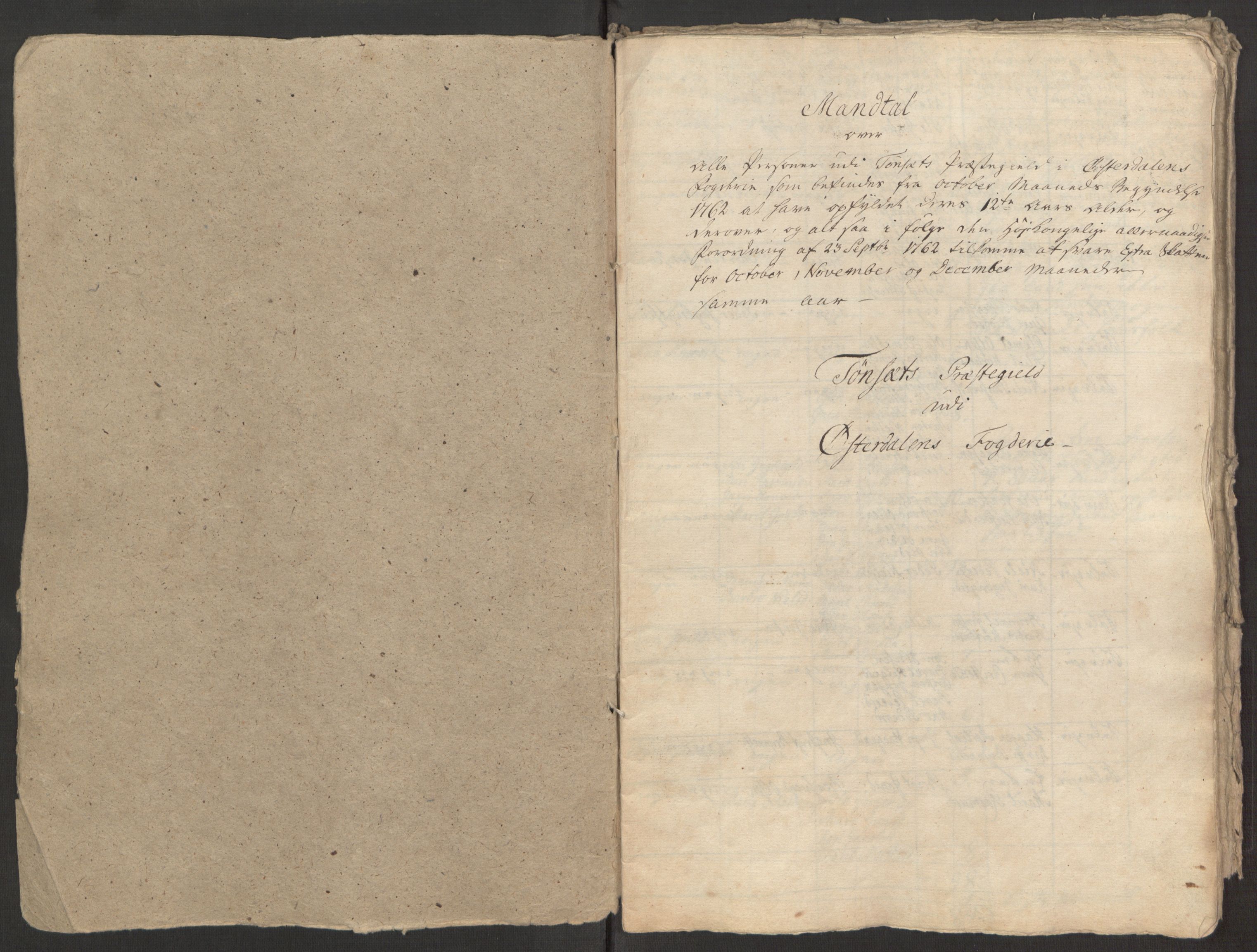 Rentekammeret inntil 1814, Reviderte regnskaper, Fogderegnskap, AV/RA-EA-4092/R15/L1014: Ekstraskatten Østerdal, 1762-1764, s. 372