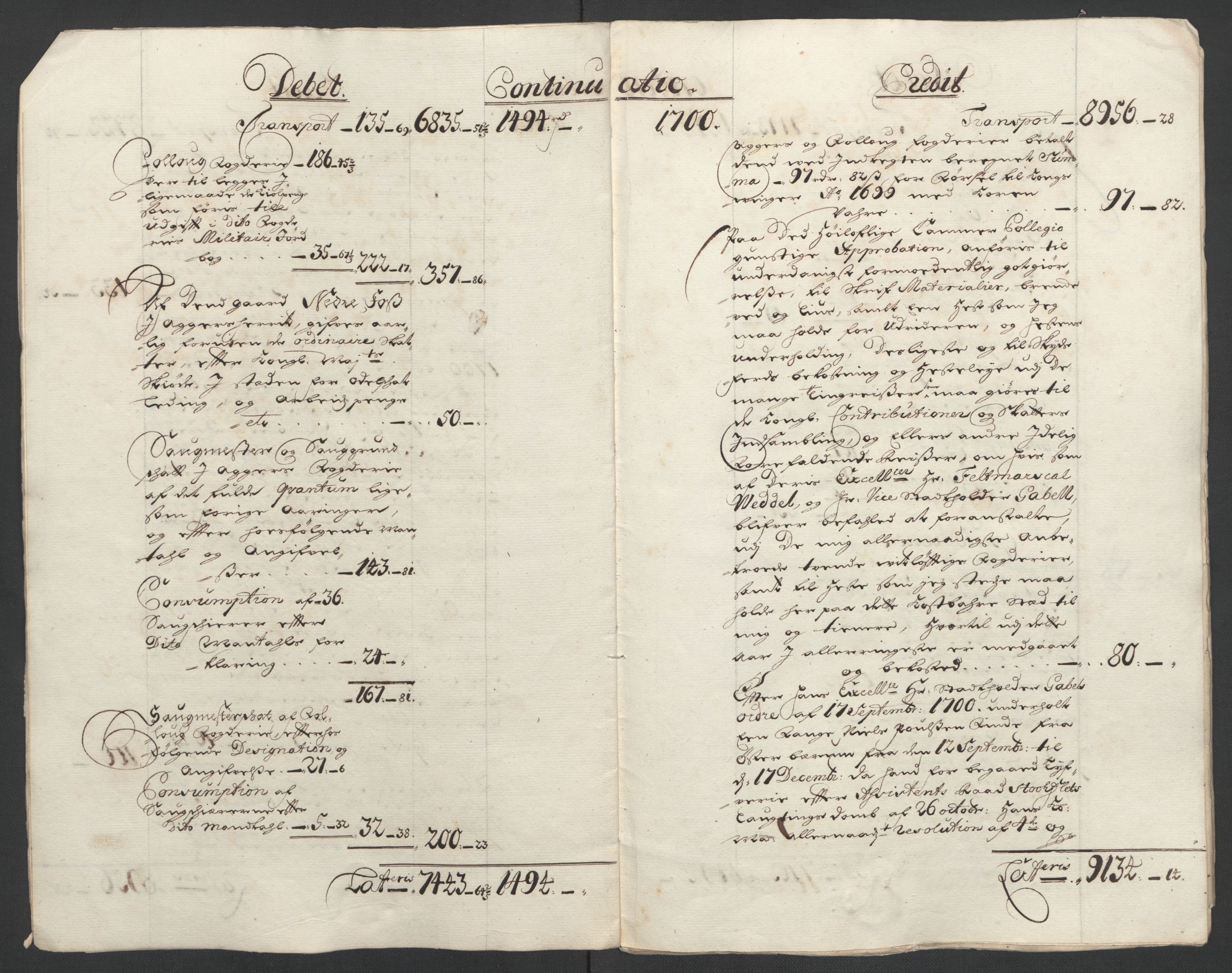 Rentekammeret inntil 1814, Reviderte regnskaper, Fogderegnskap, AV/RA-EA-4092/R10/L0443: Fogderegnskap Aker og Follo, 1700, s. 10