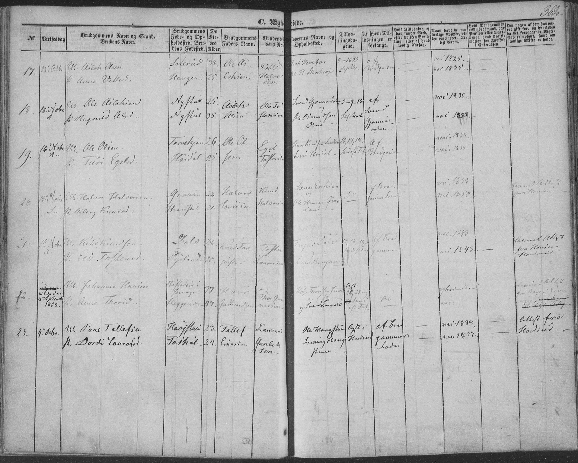 Seljord kirkebøker, AV/SAKO-A-20/F/Fa/L012b: Ministerialbok nr. I 12B, 1850-1865, s. 362