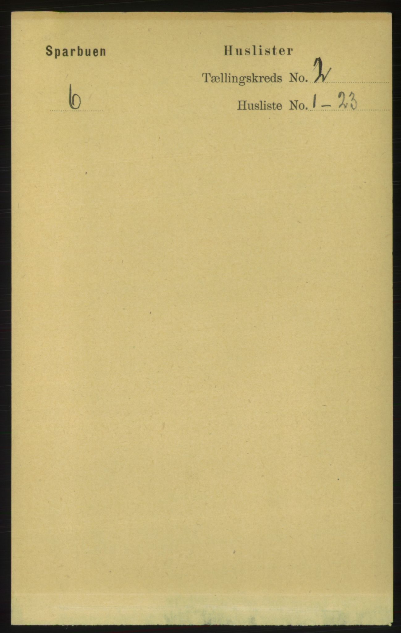 RA, Folketelling 1891 for 1731 Sparbu herred, 1891, s. 645