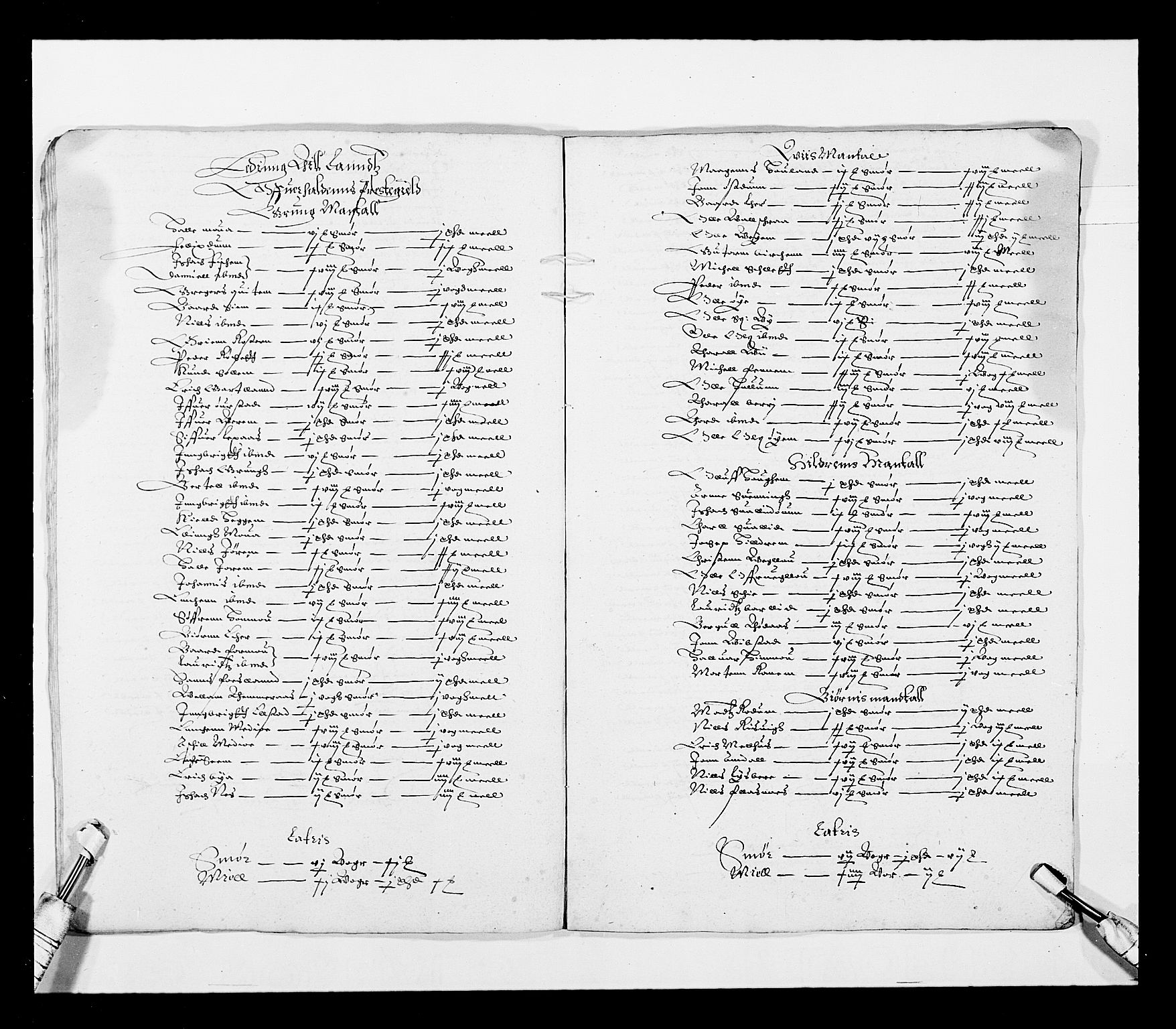Stattholderembetet 1572-1771, RA/EA-2870/Ek/L0027/0001: Jordebøker 1633-1658: / Jordebøker for Trondheim len, 1643-1644, s. 89