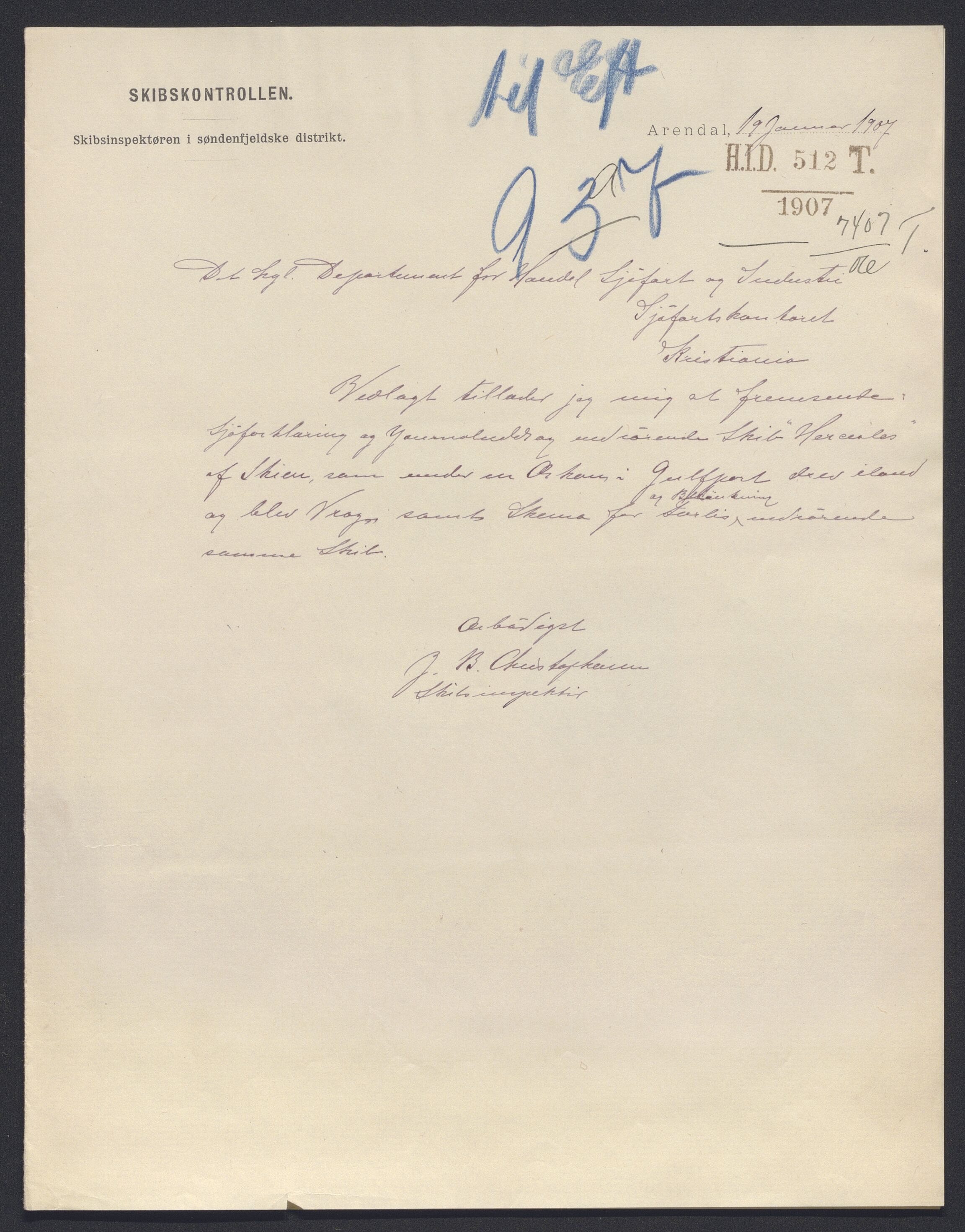 Sjøfartsdirektoratet med forløpere, skipsmapper slettede skip, AV/RA-S-4998/F/Fa/L0496: --, 1868-1923, s. 12