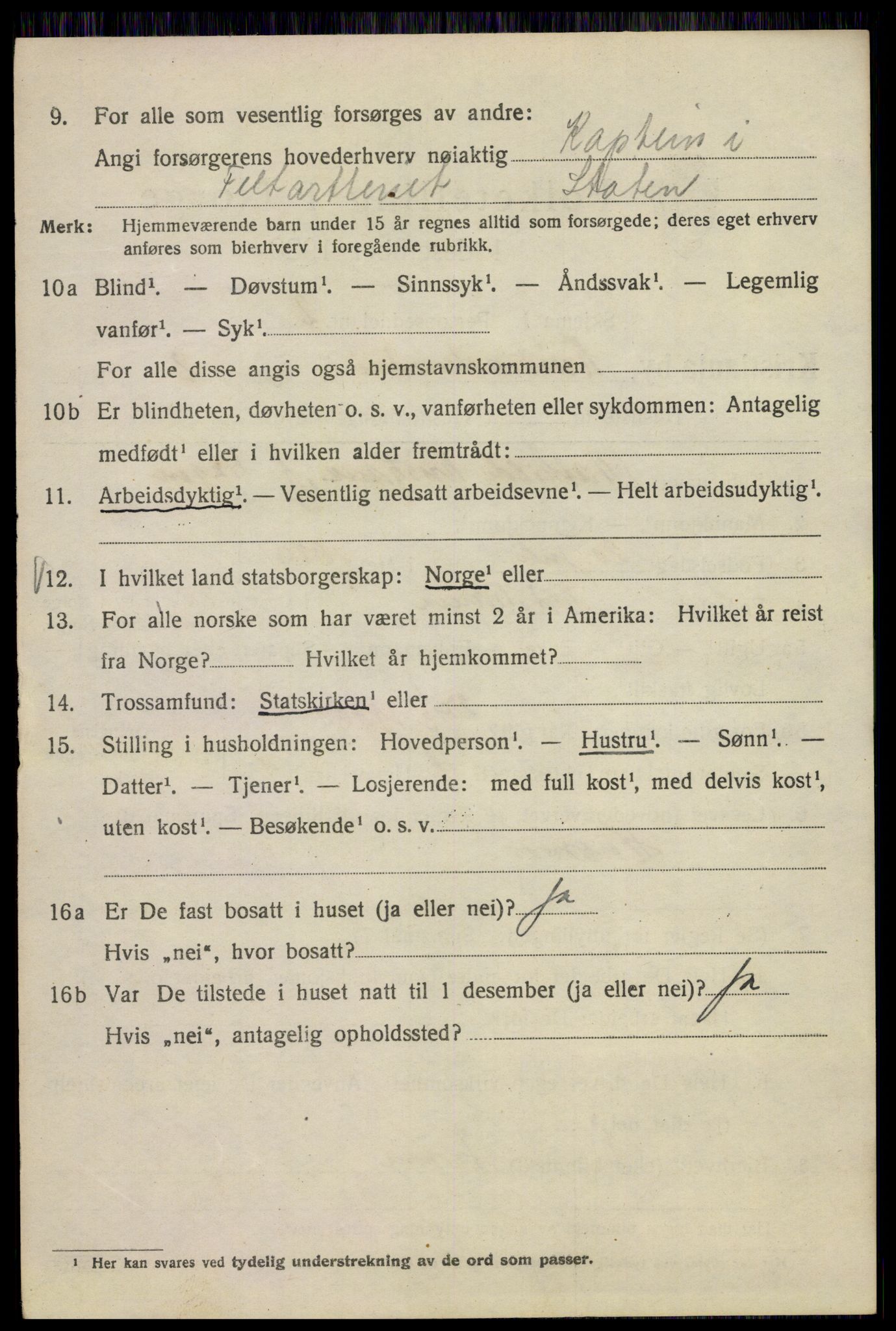 SAO, Folketelling 1920 for 0301 Kristiania kjøpstad, 1920, s. 353026