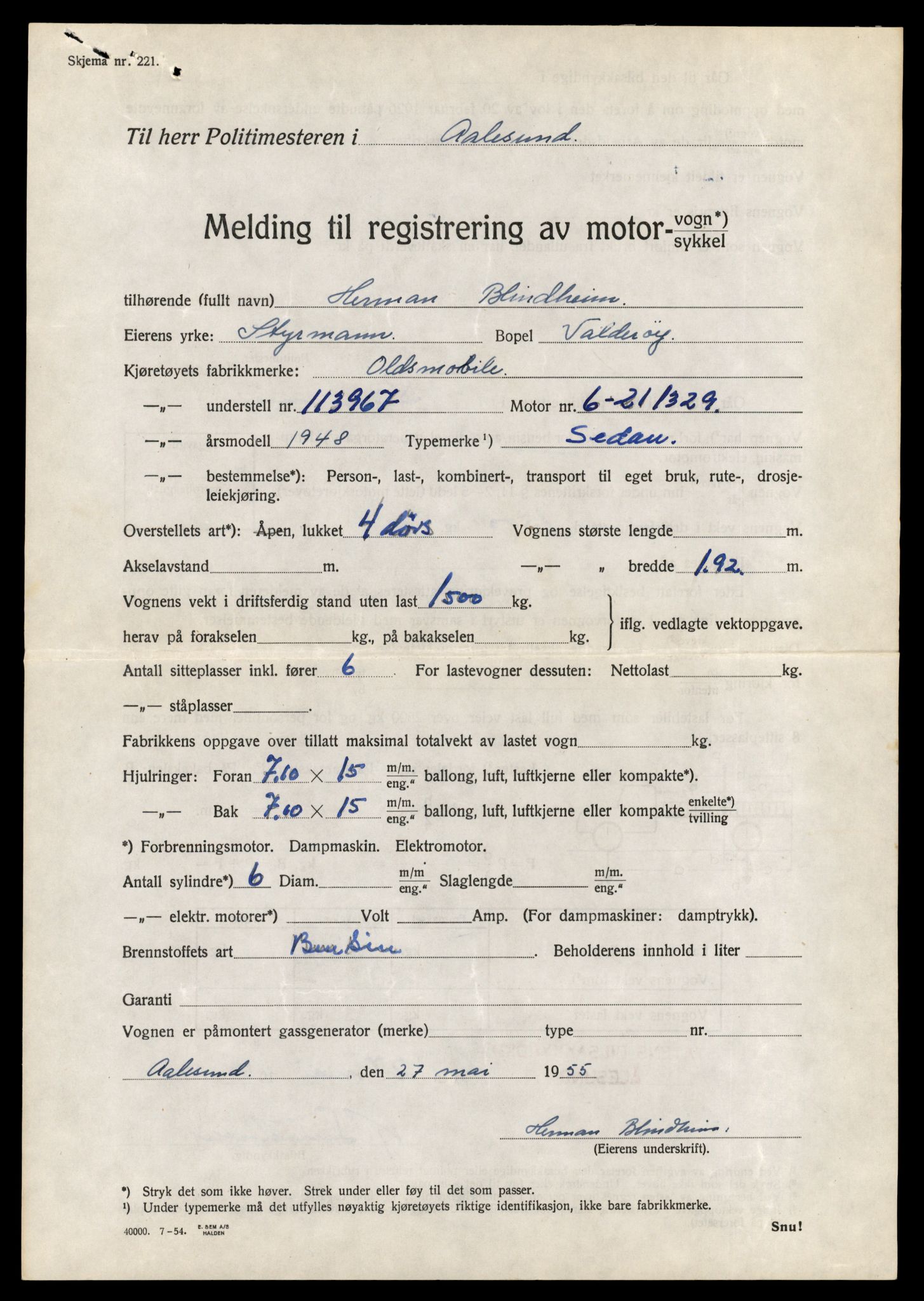 Møre og Romsdal vegkontor - Ålesund trafikkstasjon, AV/SAT-A-4099/F/Fe/L0048: Registreringskort for kjøretøy T 14721 - T 14863, 1927-1998, s. 1559
