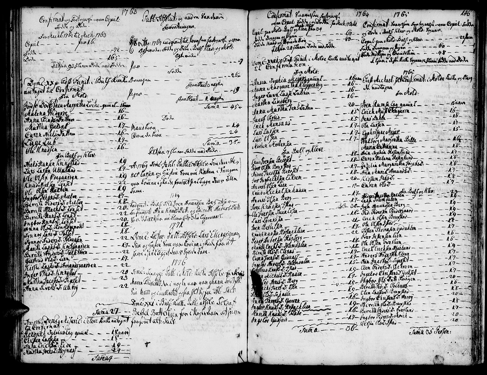 Ministerialprotokoller, klokkerbøker og fødselsregistre - Møre og Romsdal, AV/SAT-A-1454/555/L0648: Ministerialbok nr. 555A01, 1759-1793, s. 146