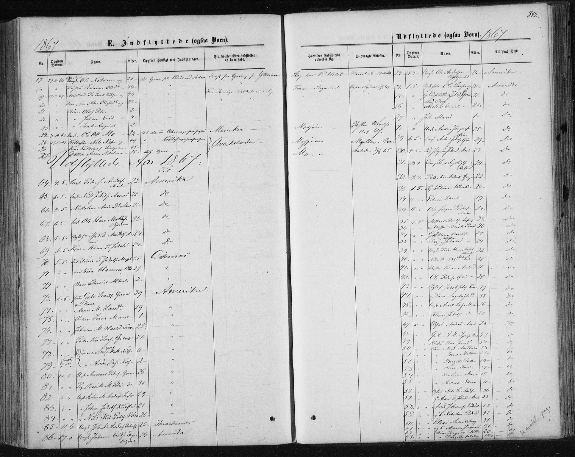 Ministerialprotokoller, klokkerbøker og fødselsregistre - Nordland, AV/SAT-A-1459/820/L0294: Ministerialbok nr. 820A15, 1866-1879, s. 342