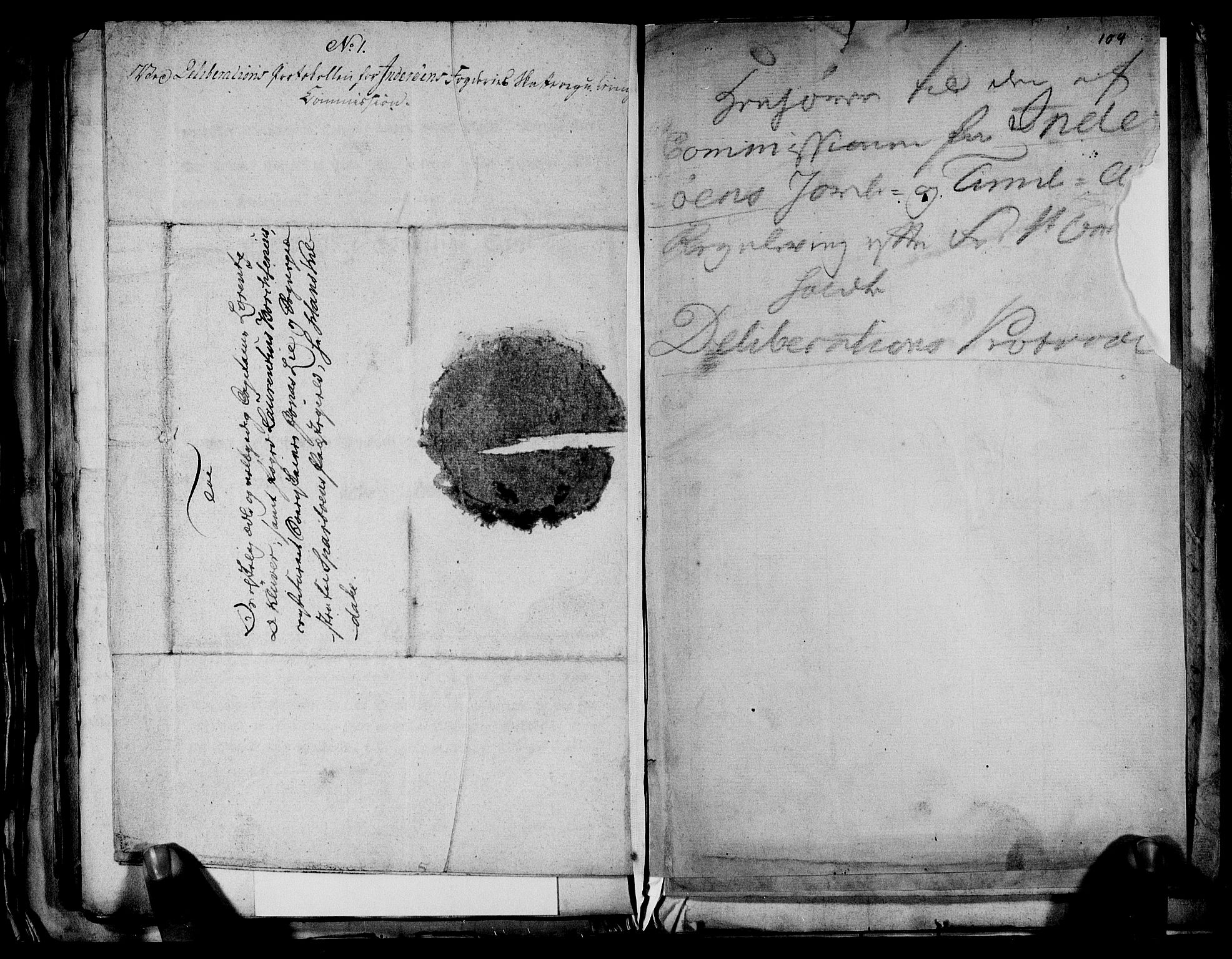 Rentekammeret inntil 1814, Realistisk ordnet avdeling, AV/RA-EA-4070/N/Ne/Nea/L0150: Inderøy fogderi. Deliberasjonsprotokoll med bilag, 1803, s. 111