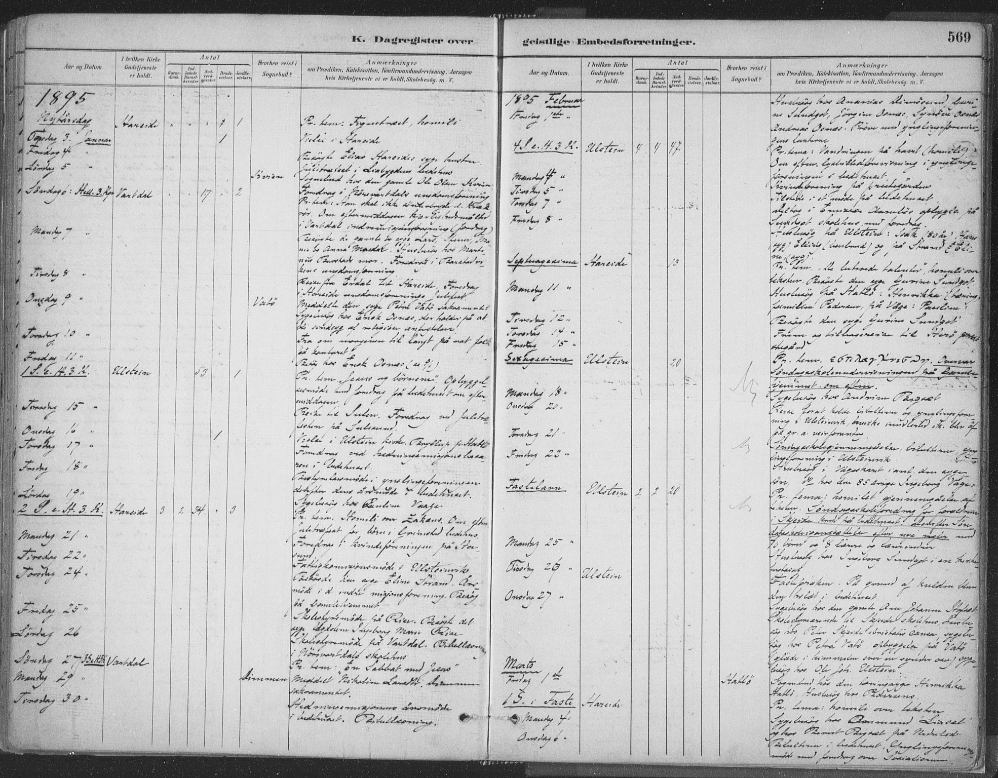 Ministerialprotokoller, klokkerbøker og fødselsregistre - Møre og Romsdal, AV/SAT-A-1454/509/L0106: Ministerialbok nr. 509A04, 1883-1922, s. 569