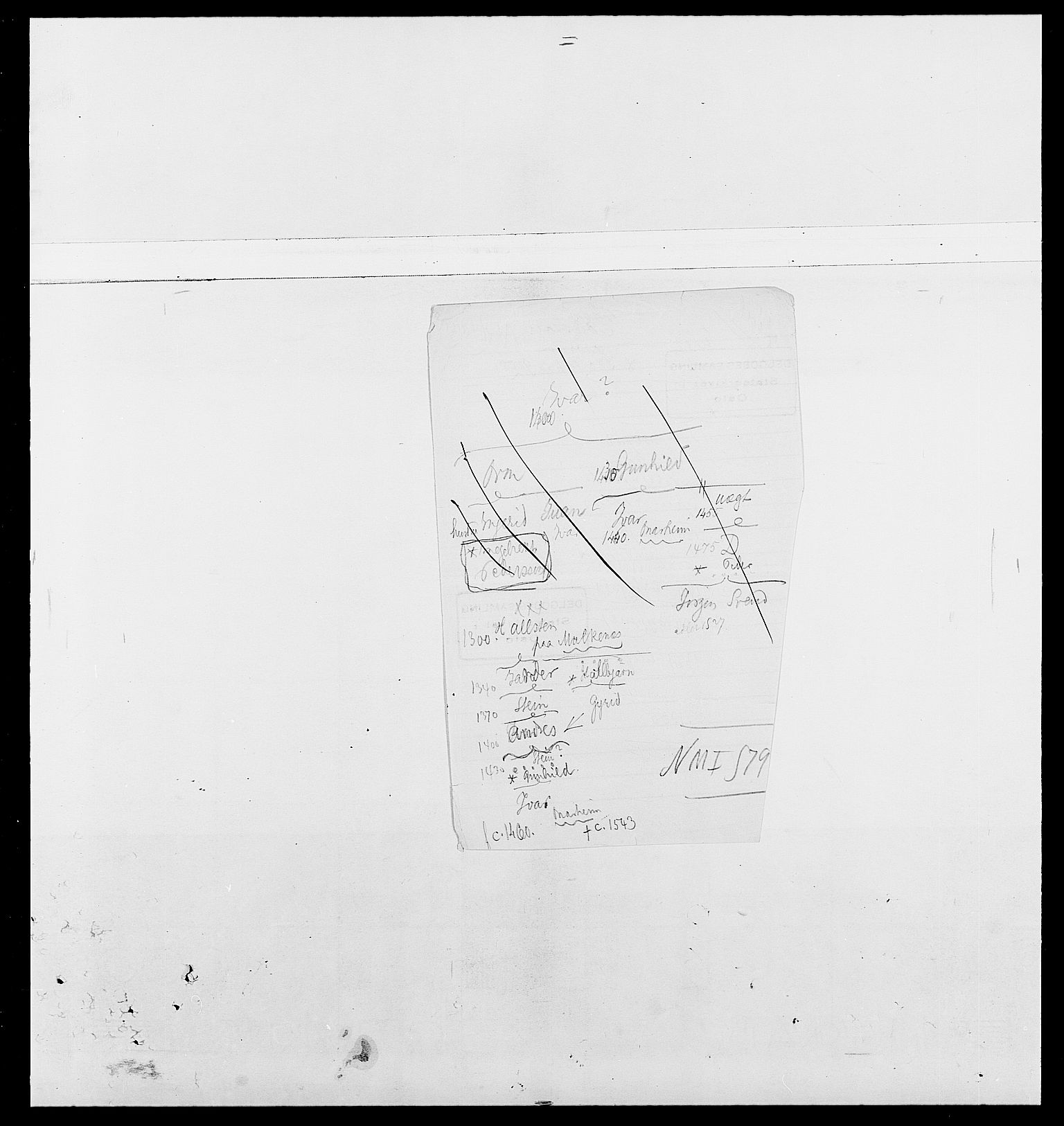 Delgobe, Charles Antoine - samling, AV/SAO-PAO-0038/D/Da/L0002: Anker, Ancher - Bauner, s. 504
