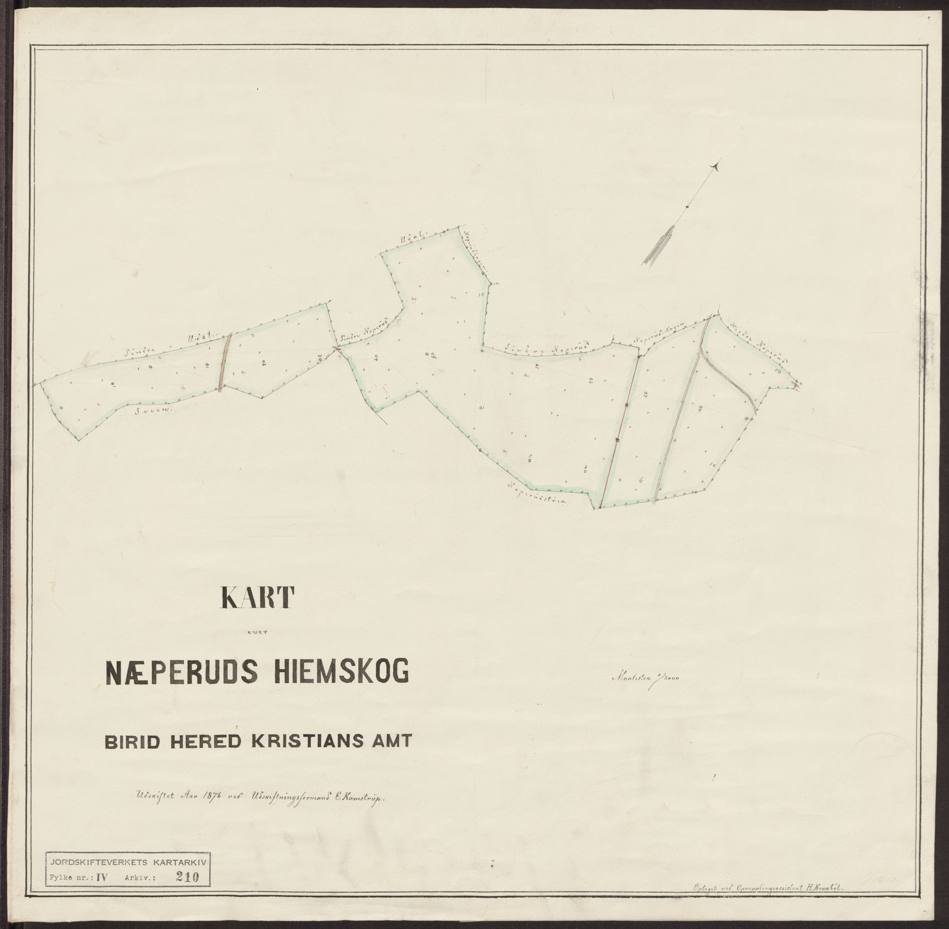 Jordskifteverkets kartarkiv, RA/S-3929/T, 1859-1988, s. 263