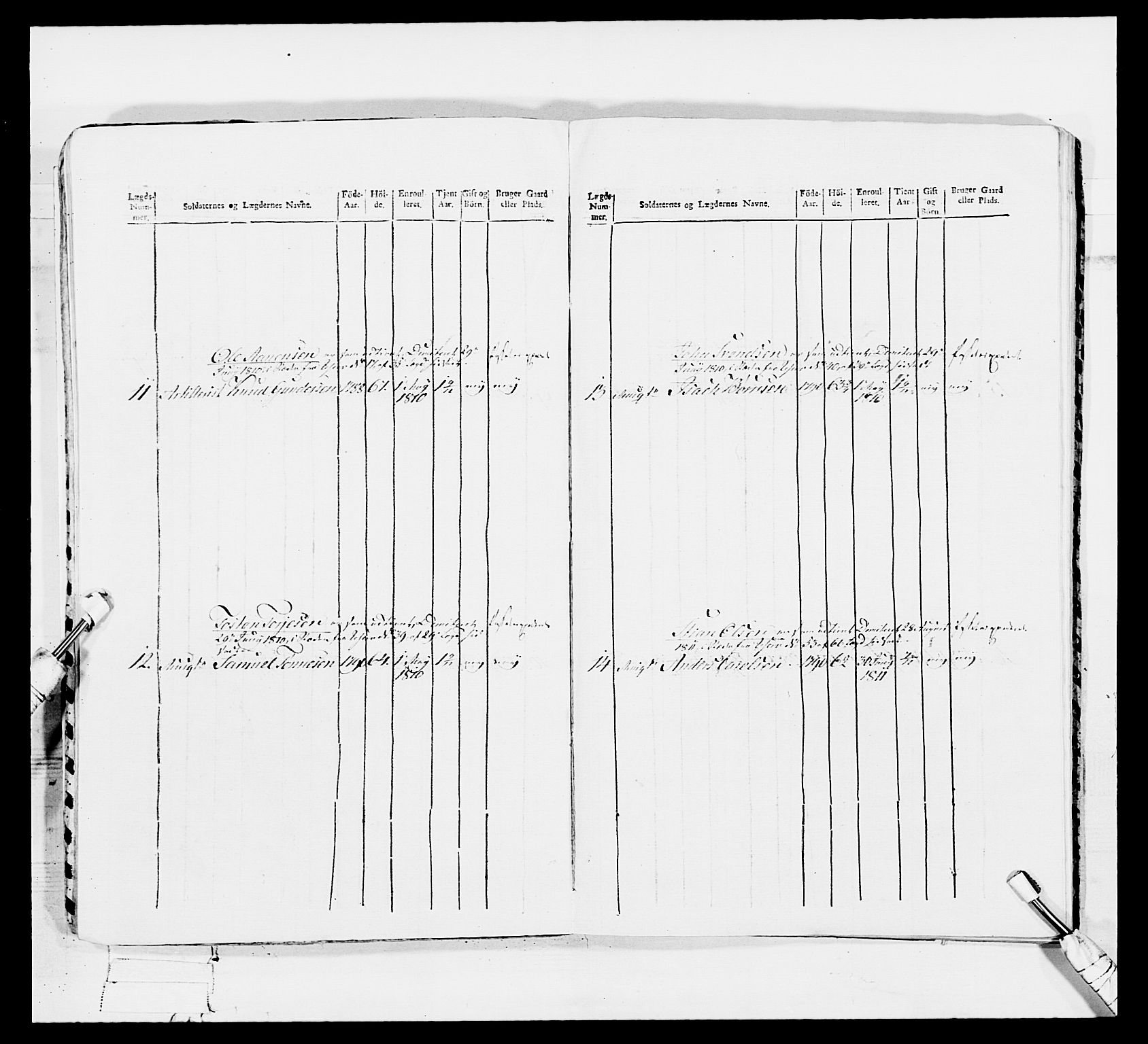 Generalitets- og kommissariatskollegiet, Det kongelige norske kommissariatskollegium, RA/EA-5420/E/Eh/L0113: Vesterlenske nasjonale infanteriregiment, 1812, s. 63