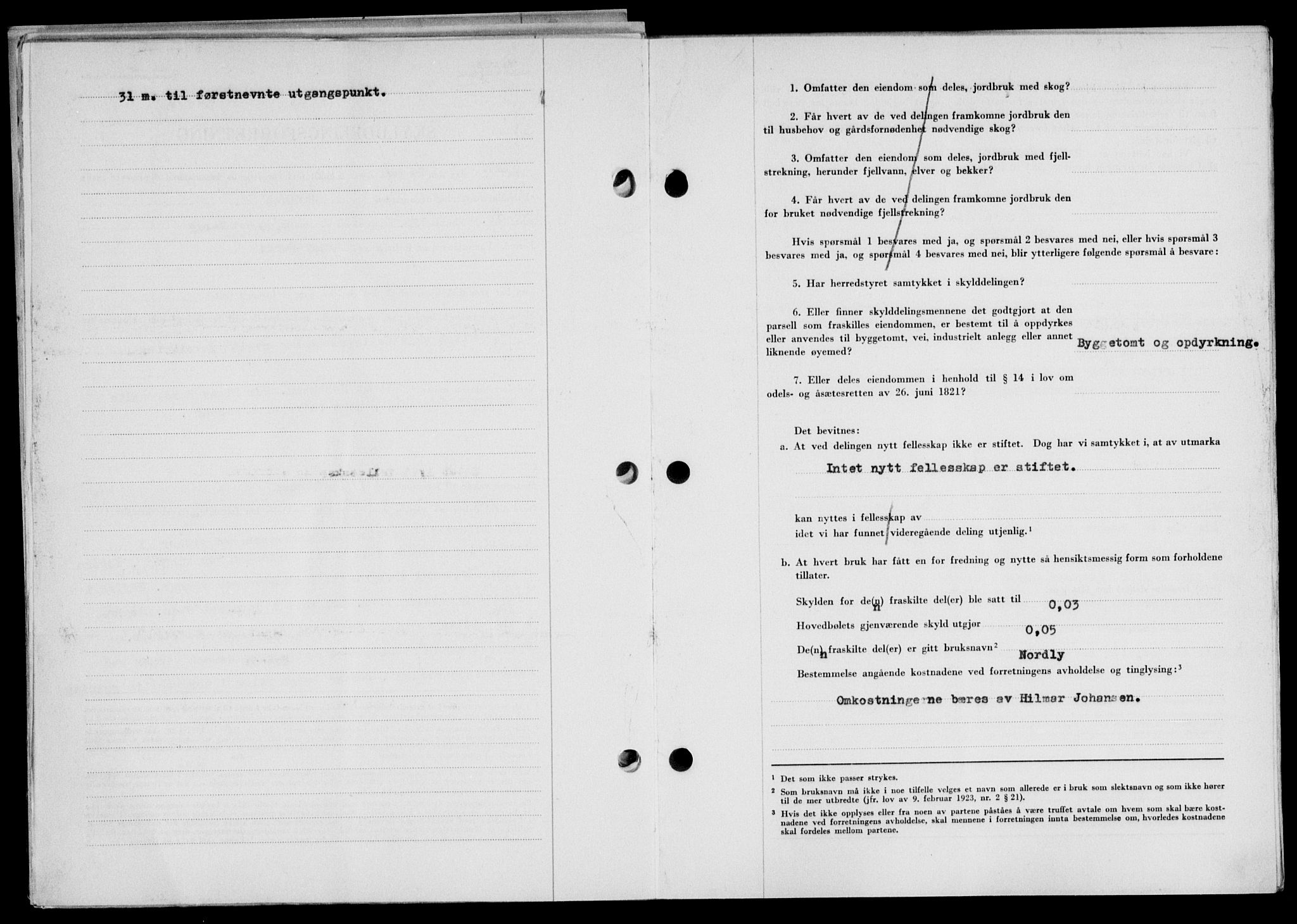 Lofoten sorenskriveri, SAT/A-0017/1/2/2C/L0019a: Pantebok nr. 19a, 1948-1948, Dagboknr: 1890/1948