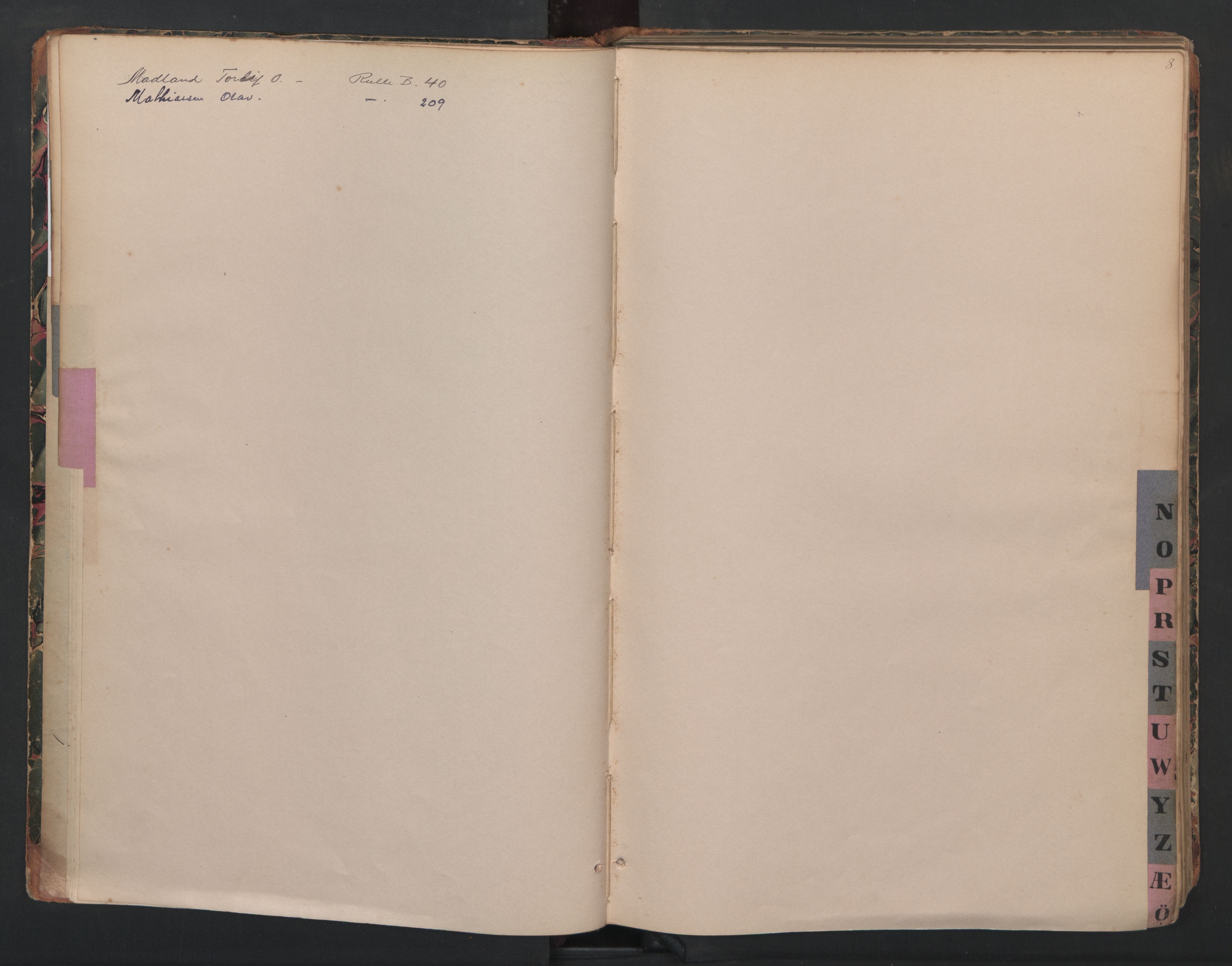 Farsund mønstringskrets, SAK/2031-0017/F/Fb/L0024: Hovedrulle B nr 1-192 med register, annotasjonsrulle B nr 1-2, Z-16, 1884-1945, s. 9