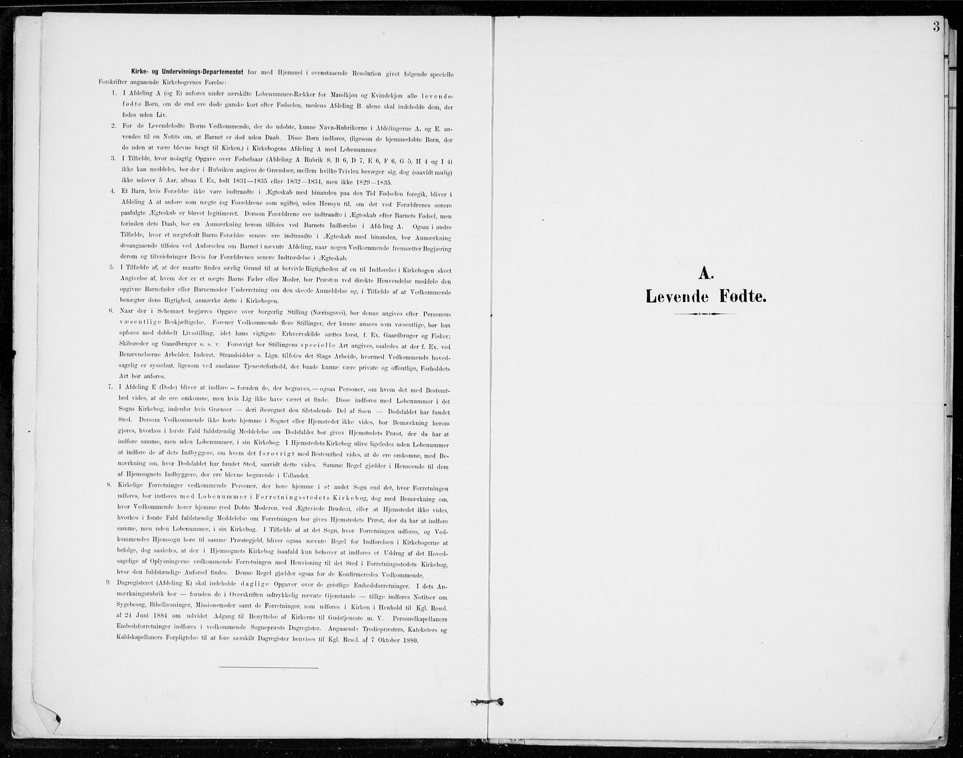 Ål kirkebøker, SAKO/A-249/F/Fa/L0009: Ministerialbok nr. I 9, 1897-1915, s. 3