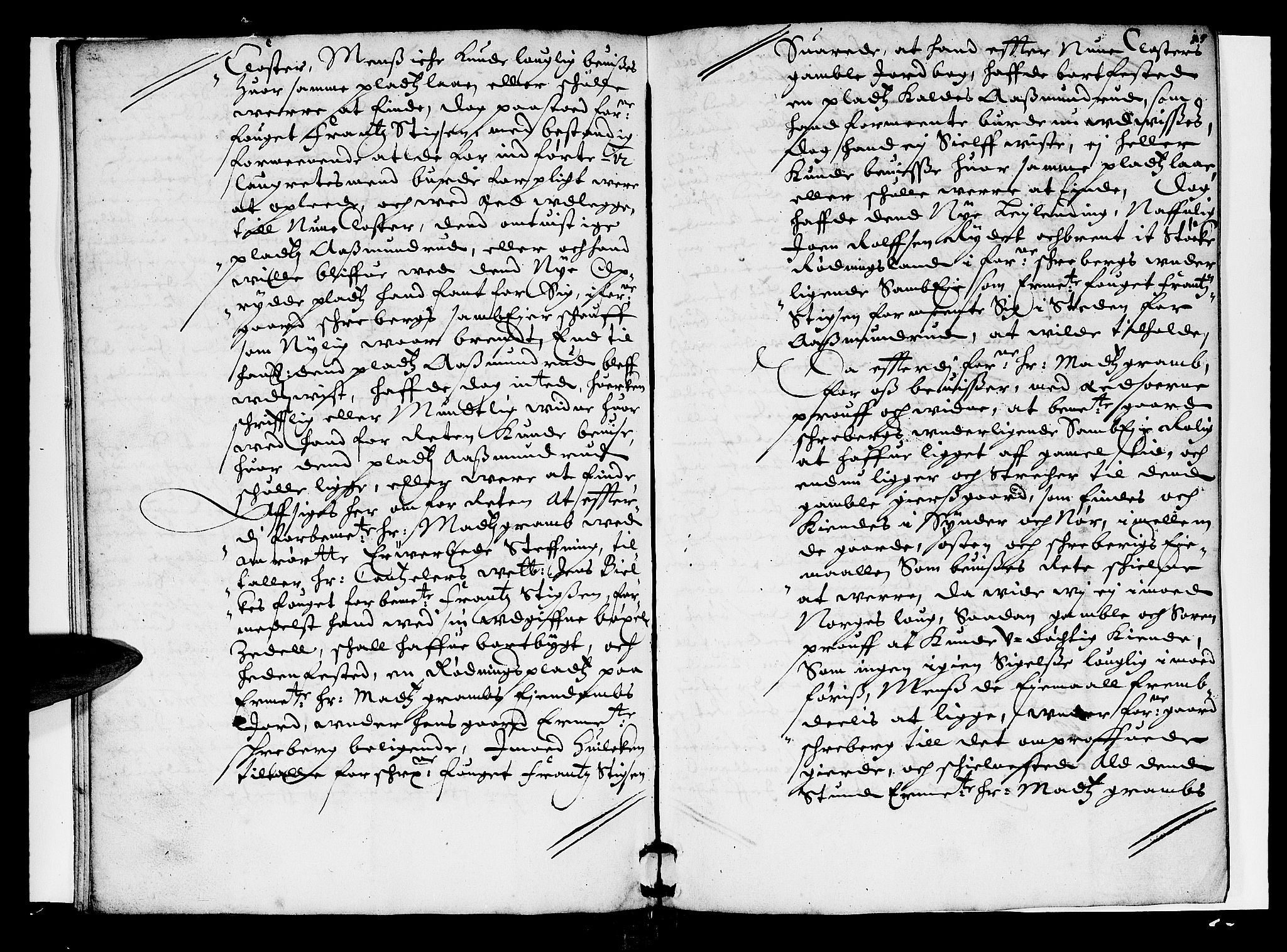 Hadeland, Land og Valdres sorenskriveri, AV/SAH-TING-028/G/Gb/L0005: Tingbok, 1657-1658, s. 14b-15a