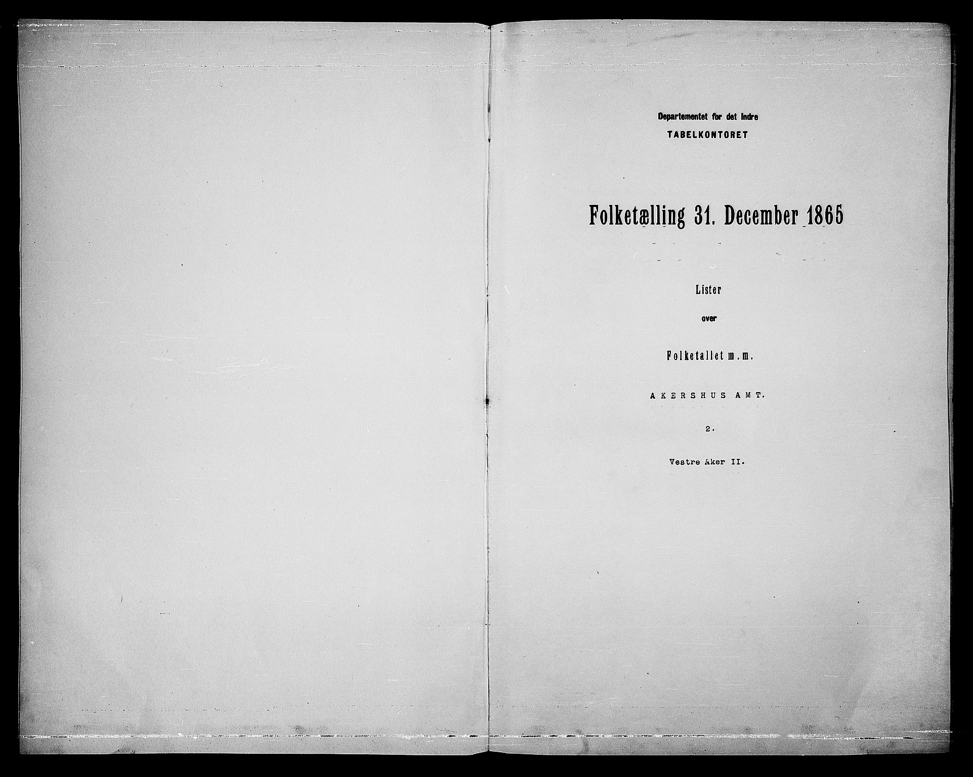 RA, Folketelling 1865 for 0218aP Vestre Aker prestegjeld, 1865, s. 184