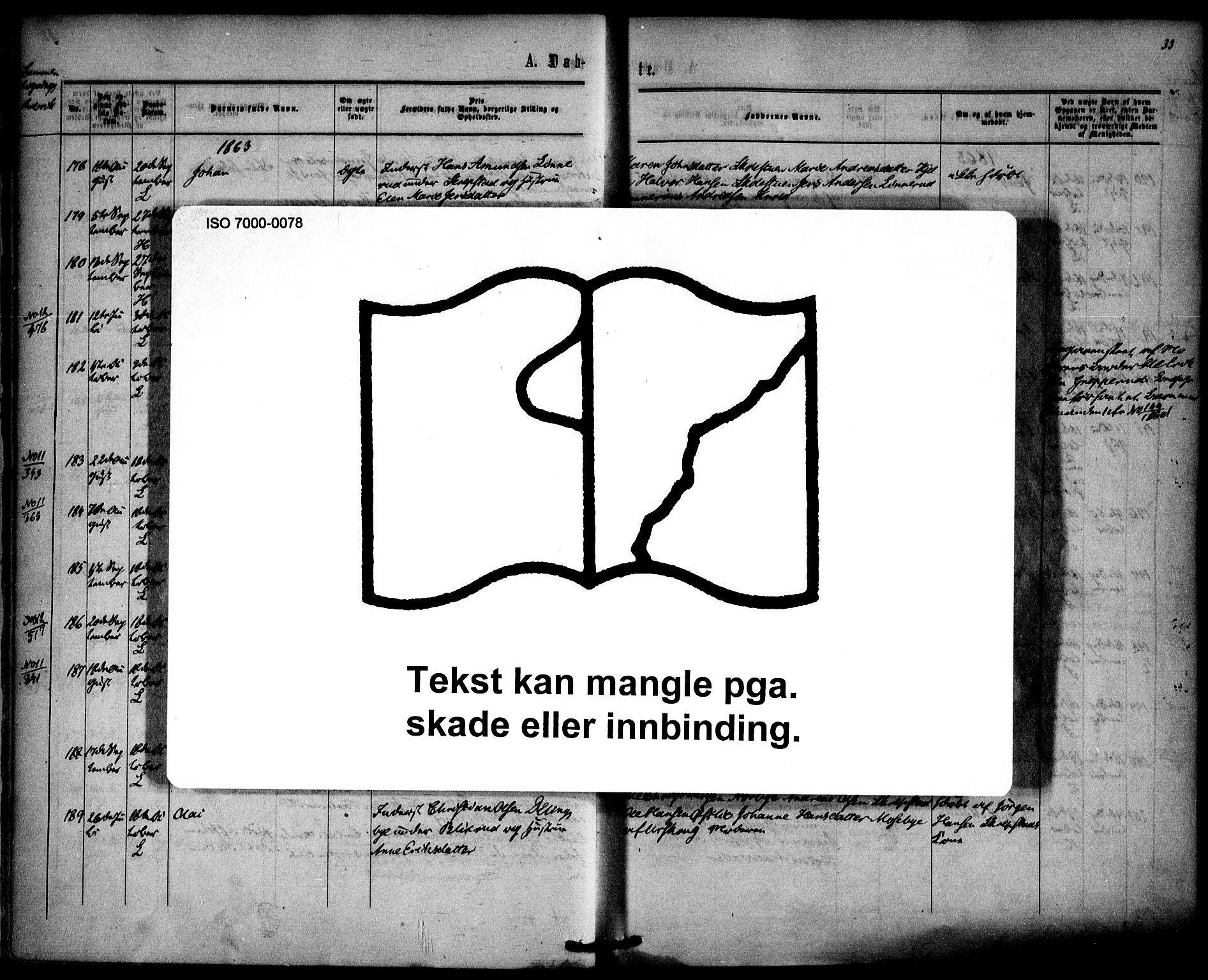 Høland prestekontor Kirkebøker, AV/SAO-A-10346a/F/Fa/L0011: Ministerialbok nr. I 11, 1862-1869, s. 33