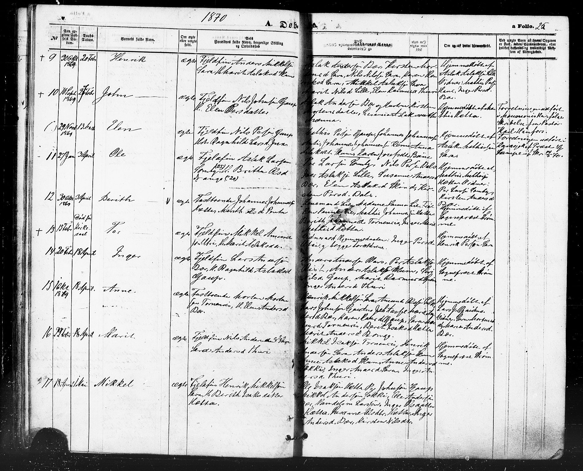 Kautokeino sokneprestembete, AV/SATØ-S-1340/H/Ha/L0003.kirke: Ministerialbok nr. 3, 1862-1879, s. 25