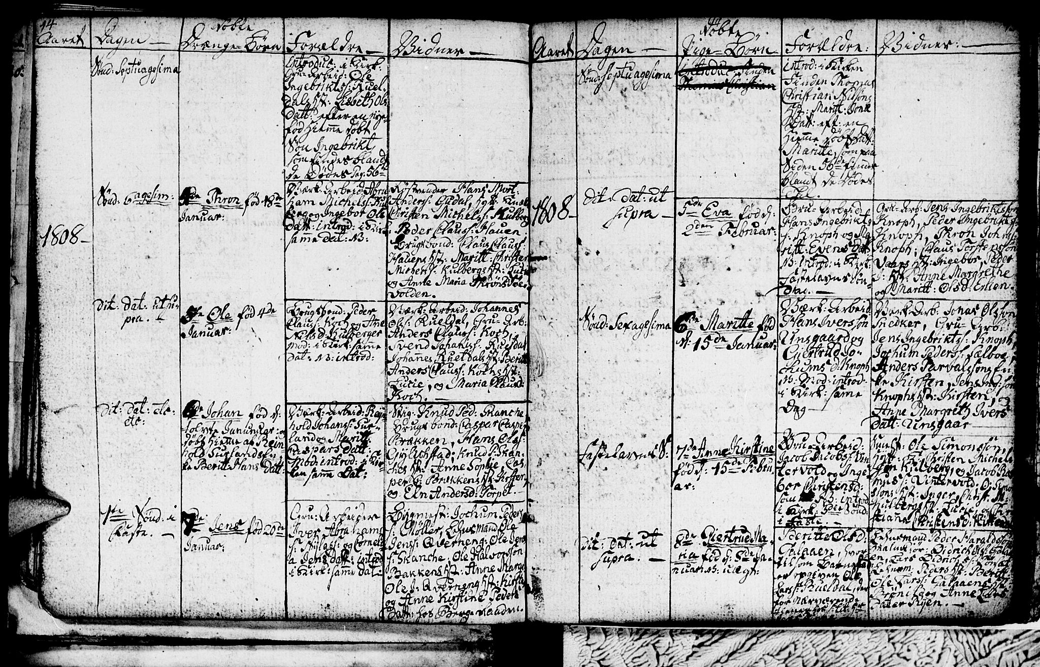 Ministerialprotokoller, klokkerbøker og fødselsregistre - Sør-Trøndelag, SAT/A-1456/681/L0937: Klokkerbok nr. 681C01, 1798-1810, s. 14-15