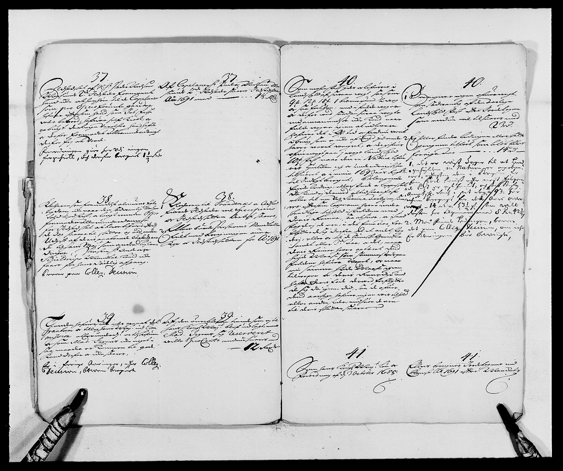 Rentekammeret inntil 1814, Reviderte regnskaper, Fogderegnskap, RA/EA-4092/R68/L4752: Fogderegnskap Senja og Troms, 1691-1693, s. 149