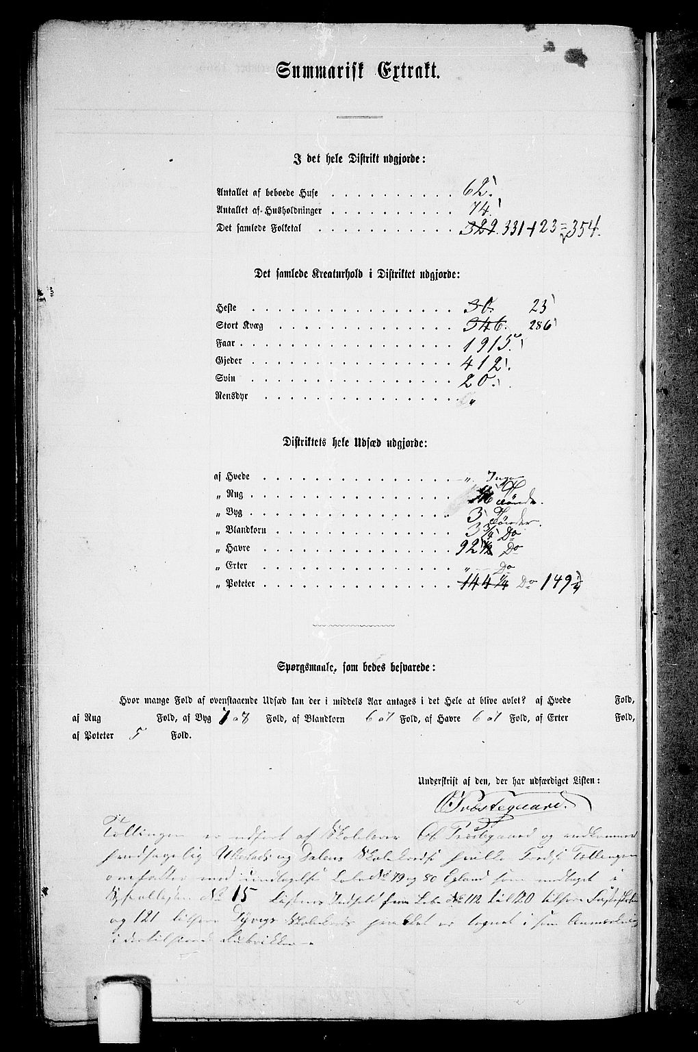 RA, Folketelling 1865 for 1133P Hjelmeland prestegjeld, 1865, s. 190