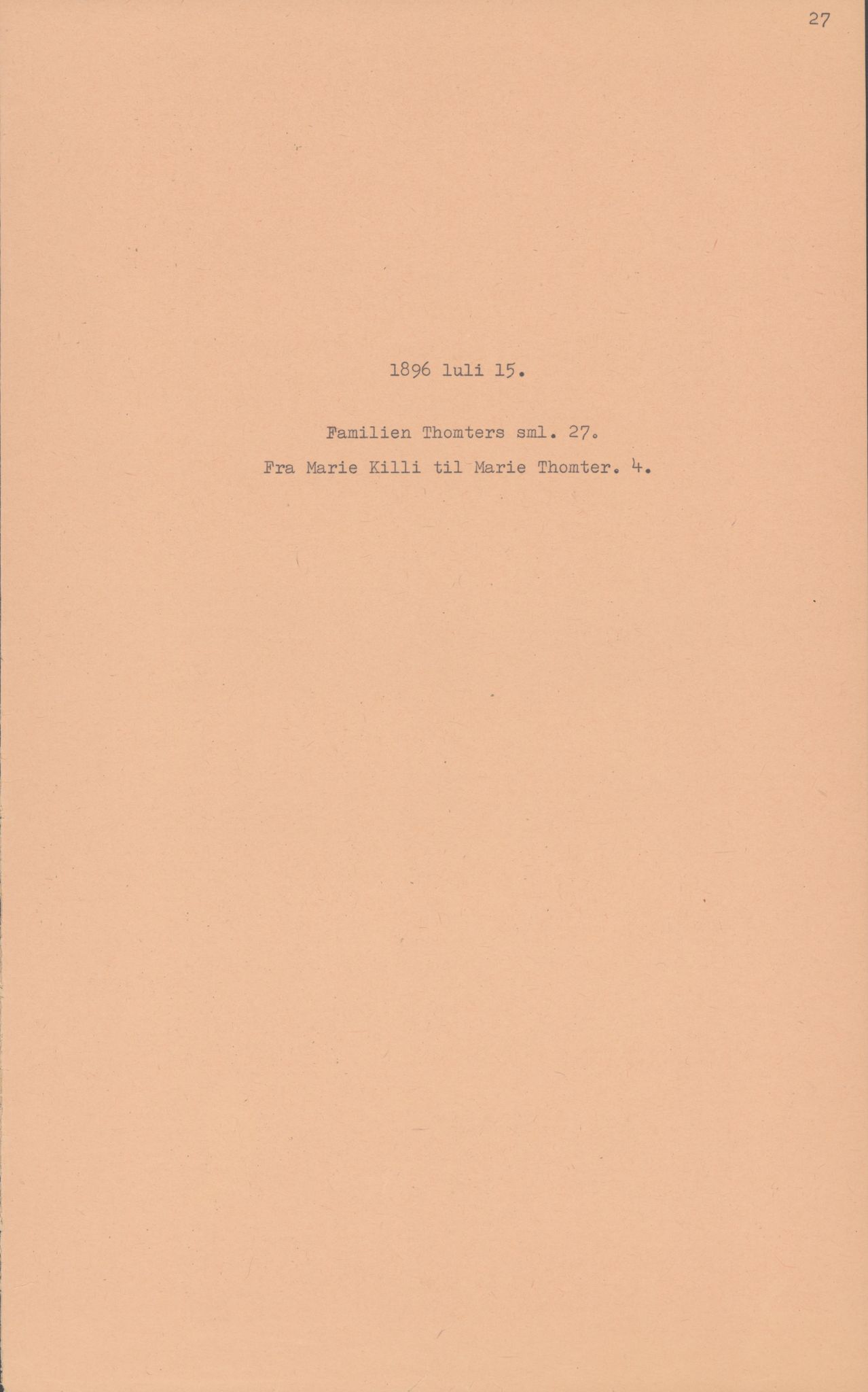 Samlinger til kildeutgivelse, Amerikabrevene, AV/RA-EA-4057/F/L0015: Innlån fra Oppland: Sæteren - Vigerust, 1838-1914, s. 453