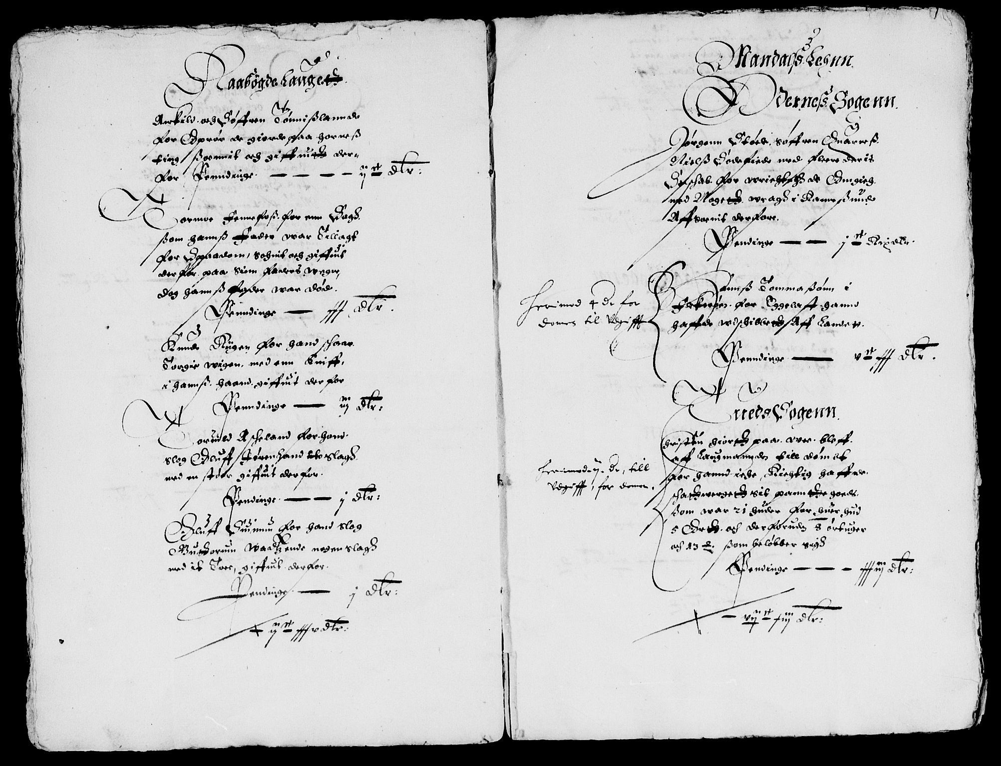 Rentekammeret inntil 1814, Reviderte regnskaper, Lensregnskaper, AV/RA-EA-5023/R/Rb/Rbq/L0025: Nedenes len. Mandals len. Råbyggelag., 1636-1637