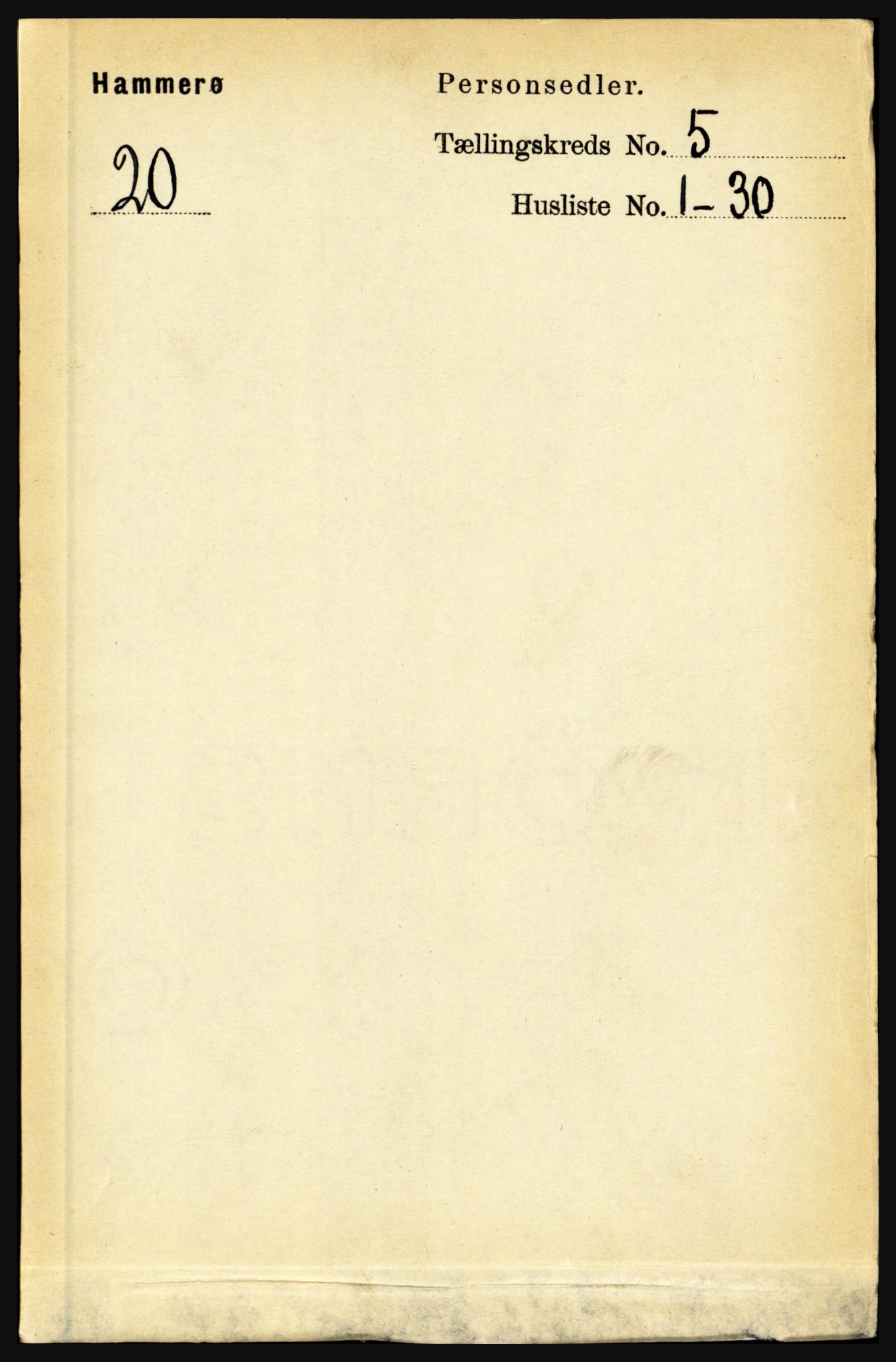 RA, Folketelling 1891 for 1849 Hamarøy herred, 1891, s. 2482