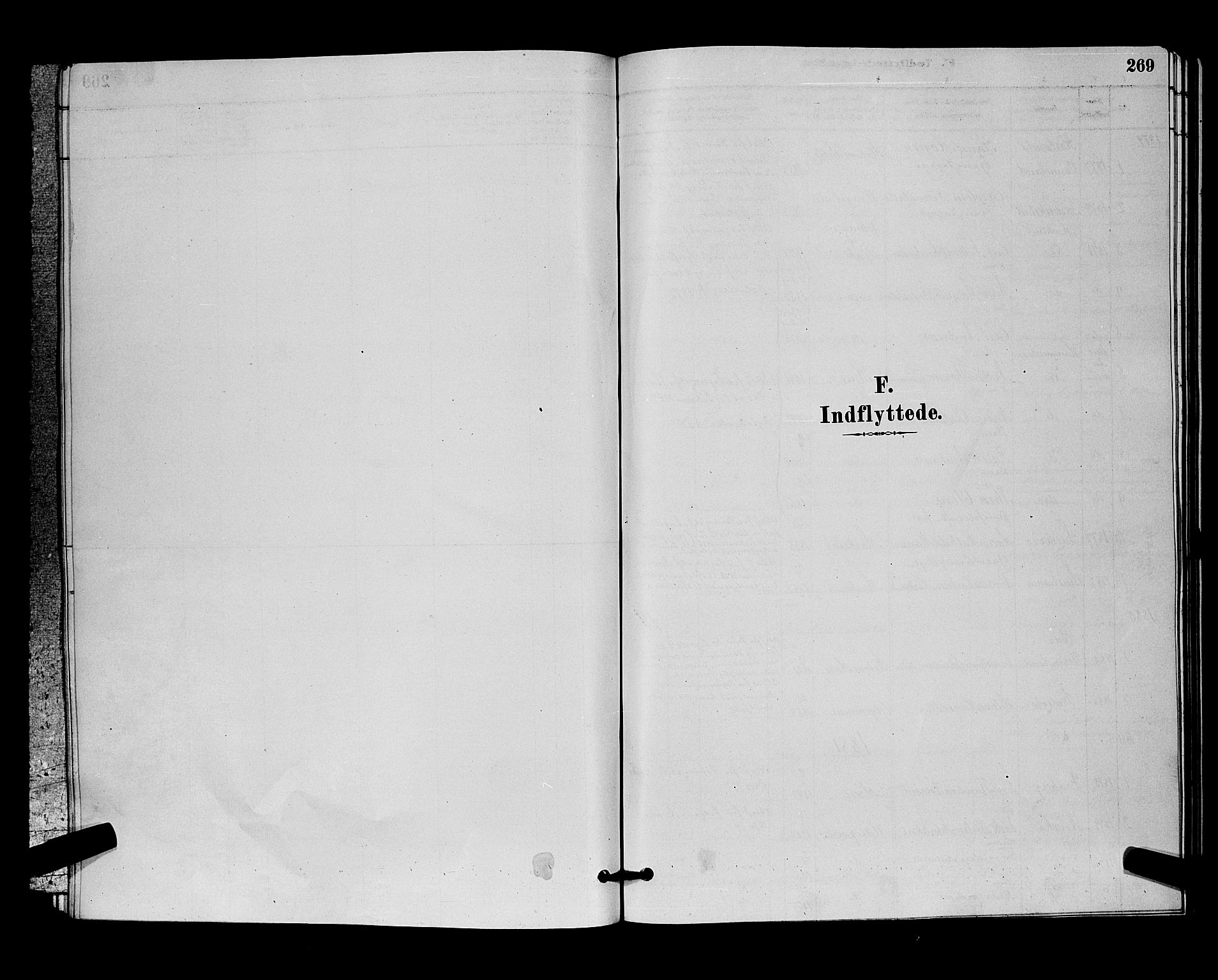 Nittedal prestekontor Kirkebøker, SAO/A-10365a/G/Ga/L0002: Klokkerbok nr. I 2, 1879-1901, s. 269