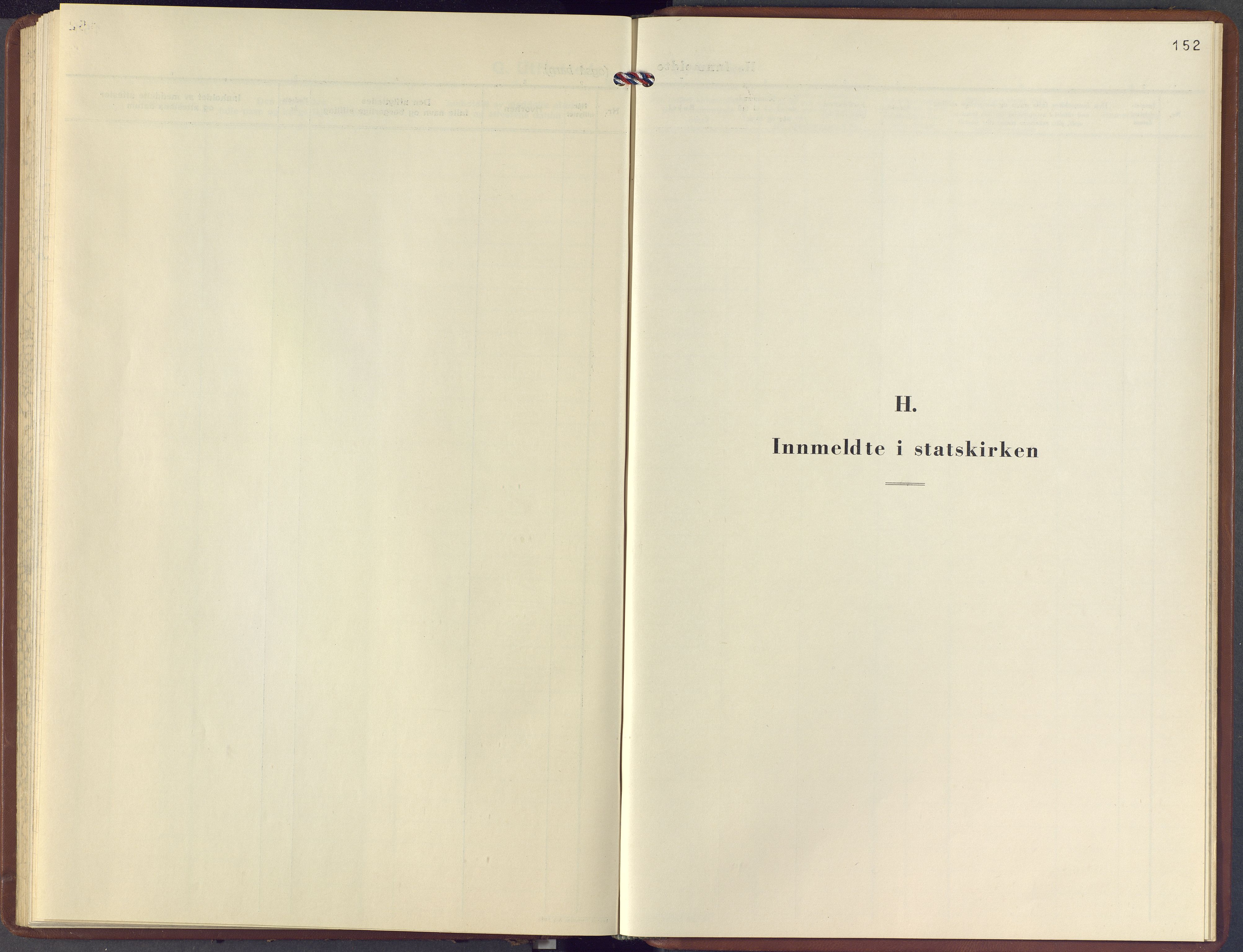 Hol kirkebøker, SAKO/A-227/F/Fb/L0001: Ministerialbok nr. II 1, 1948-1978, s. 152