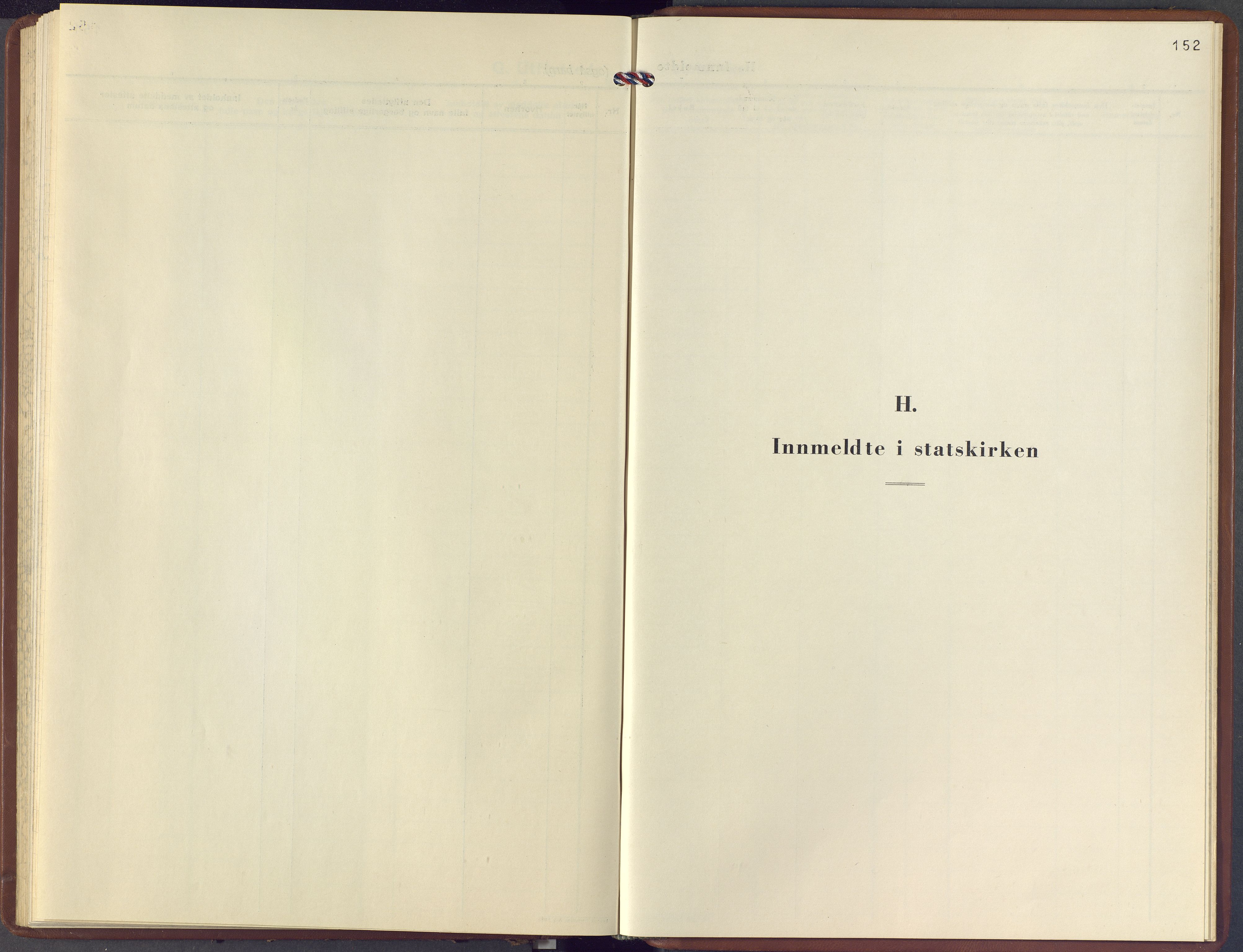 Hol kirkebøker, AV/SAKO-A-227/F/Fb/L0001: Ministerialbok nr. II 1, 1948-1978, s. 152