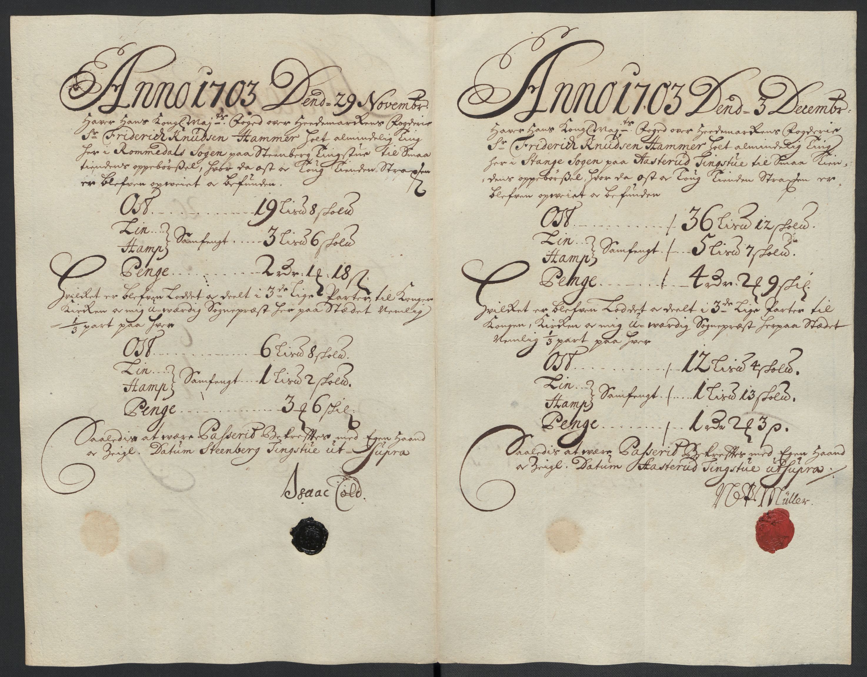 Rentekammeret inntil 1814, Reviderte regnskaper, Fogderegnskap, RA/EA-4092/R16/L1041: Fogderegnskap Hedmark, 1703-1704, s. 73