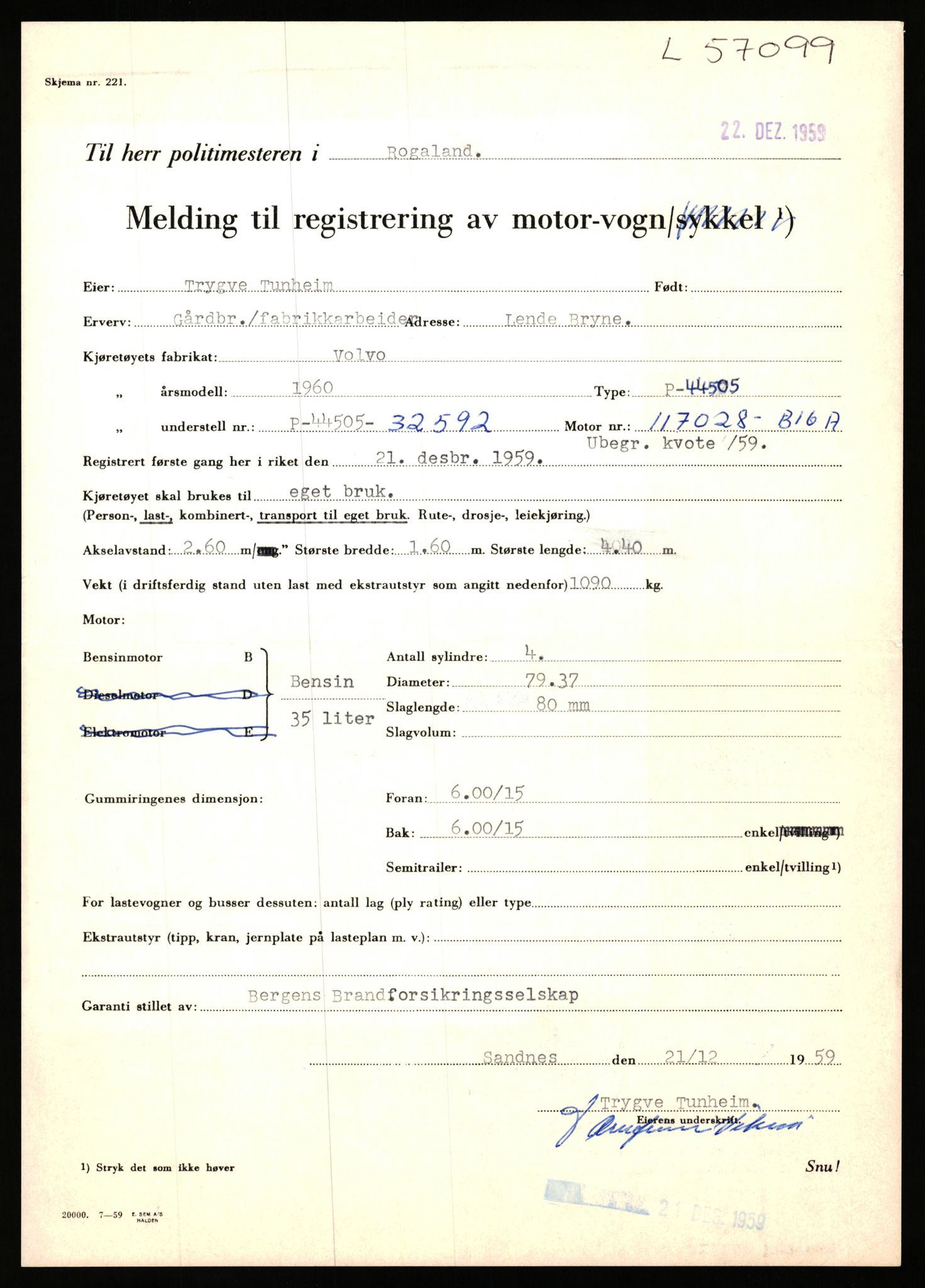 Stavanger trafikkstasjon, AV/SAST-A-101942/0/F/L0056: L-56500 - L-57199, 1930-1971, s. 2014