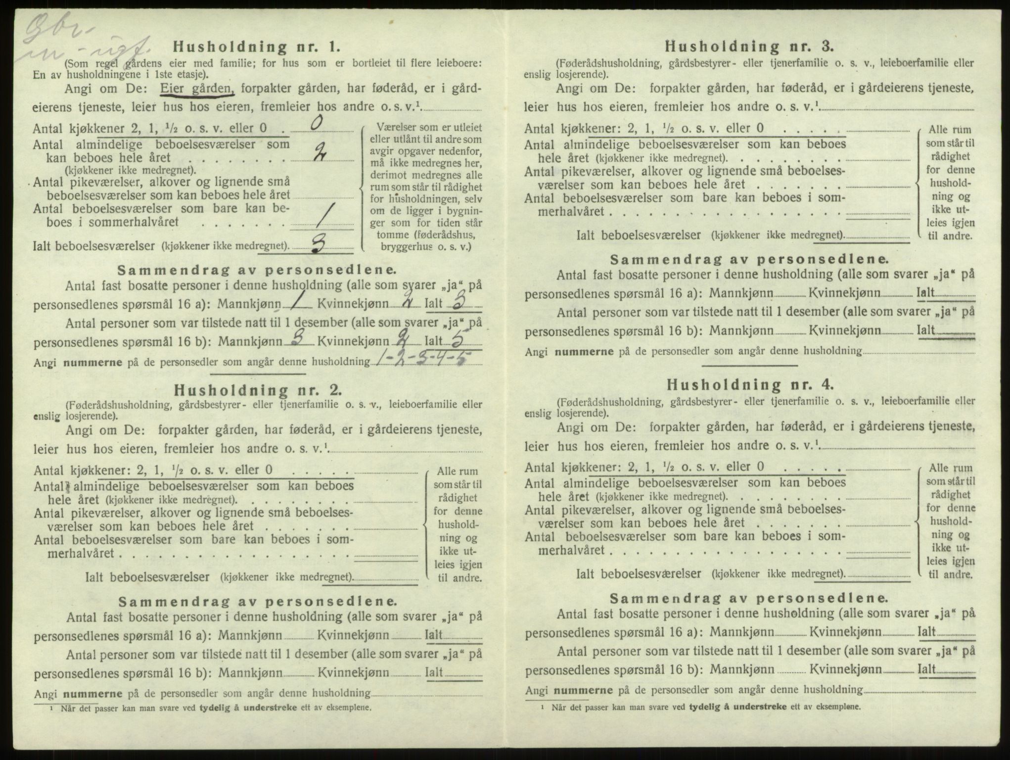 SAB, Folketelling 1920 for 1447 Innvik herred, 1920, s. 932