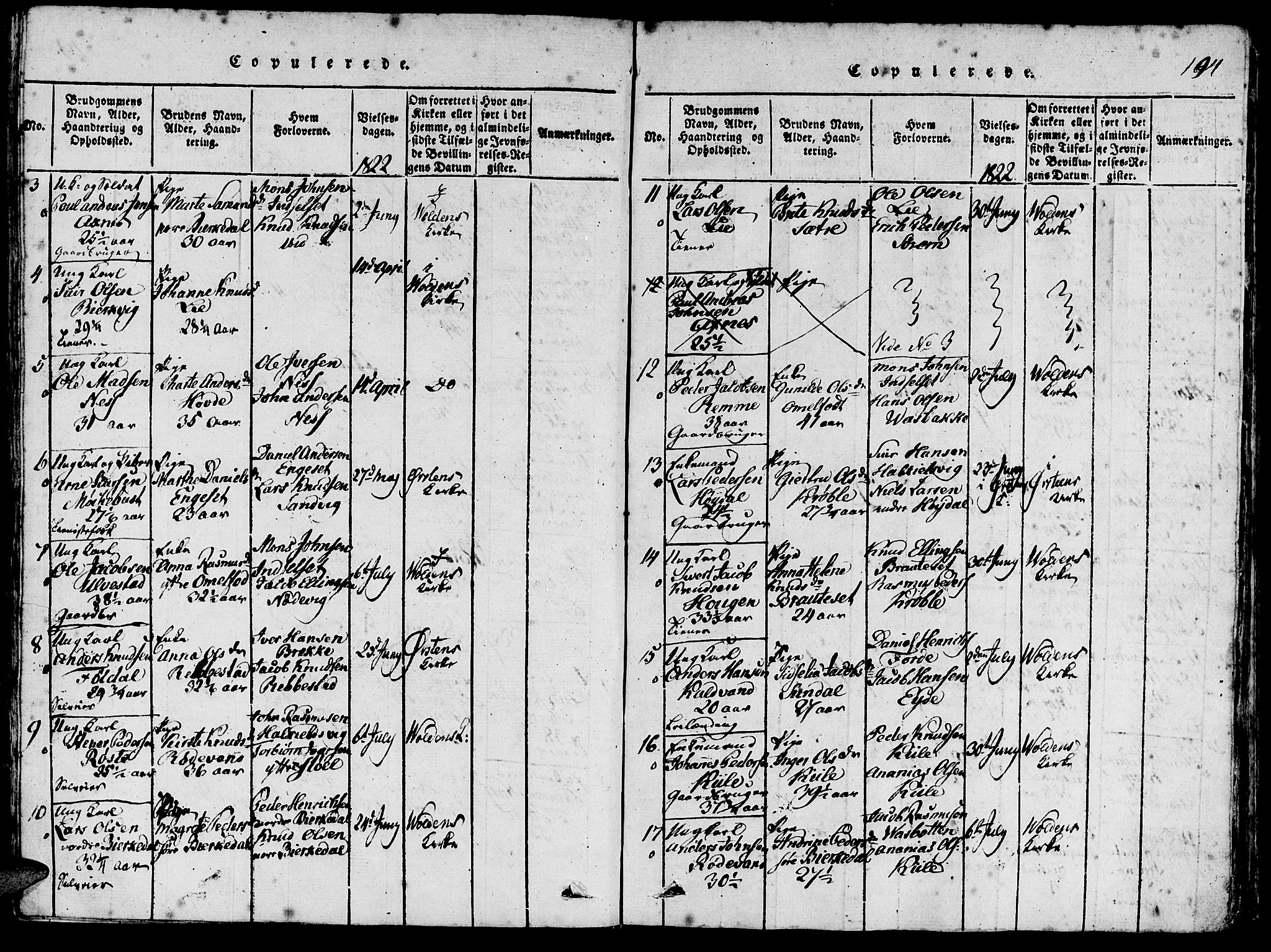 Ministerialprotokoller, klokkerbøker og fødselsregistre - Møre og Romsdal, SAT/A-1454/511/L0138: Ministerialbok nr. 511A05, 1817-1832, s. 194