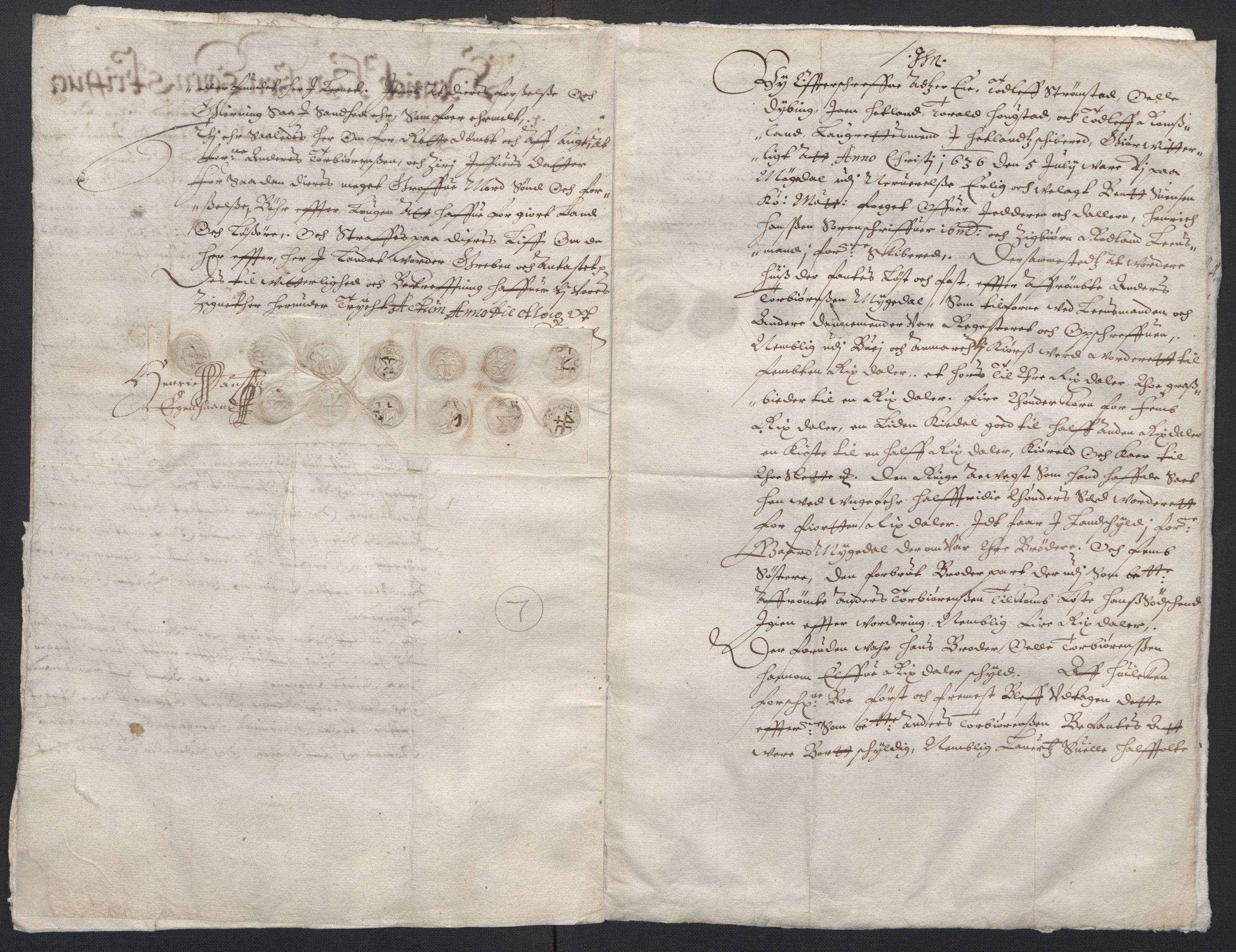 Rentekammeret inntil 1814, Reviderte regnskaper, Lensregnskaper, AV/RA-EA-5023/R/Rb/Rbs/L0020: Stavanger len, 1635-1637