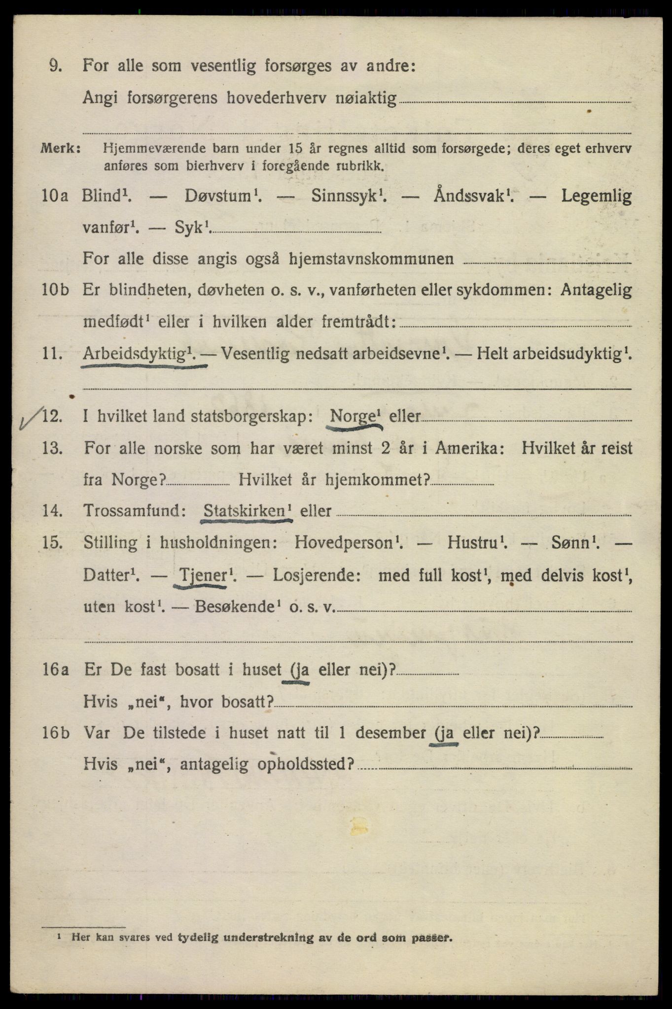 SAO, Folketelling 1920 for 0301 Kristiania kjøpstad, 1920, s. 636154