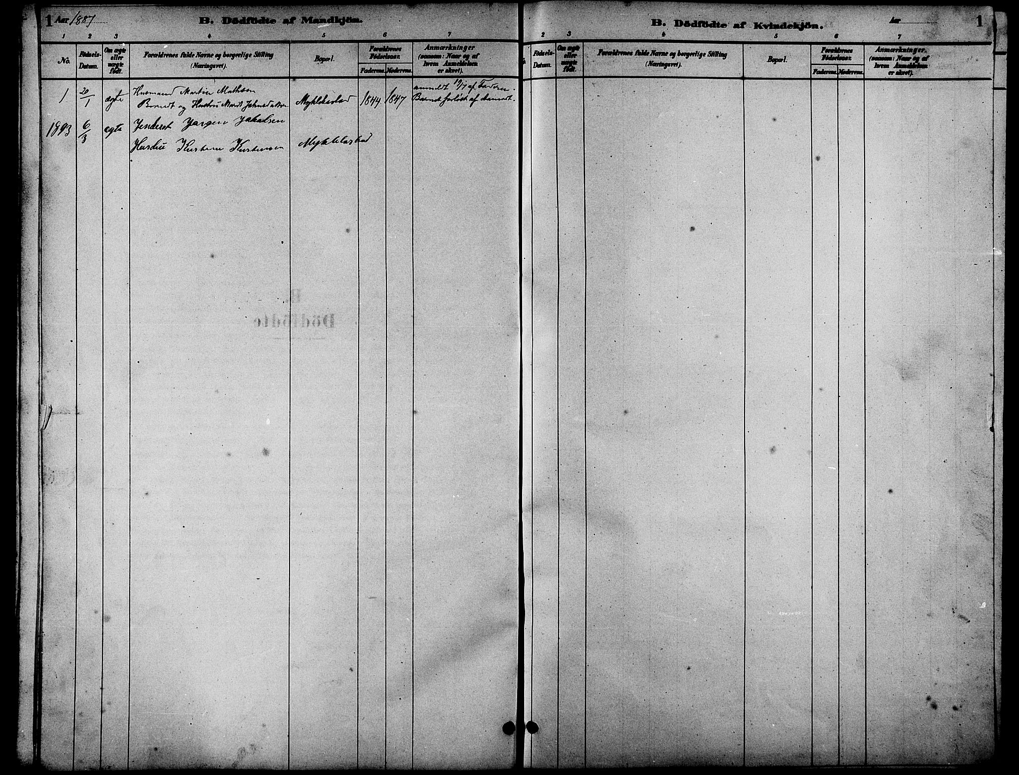 Ministerialprotokoller, klokkerbøker og fødselsregistre - Nordland, SAT/A-1459/838/L0558: Klokkerbok nr. 838C05, 1880-1902, s. 1