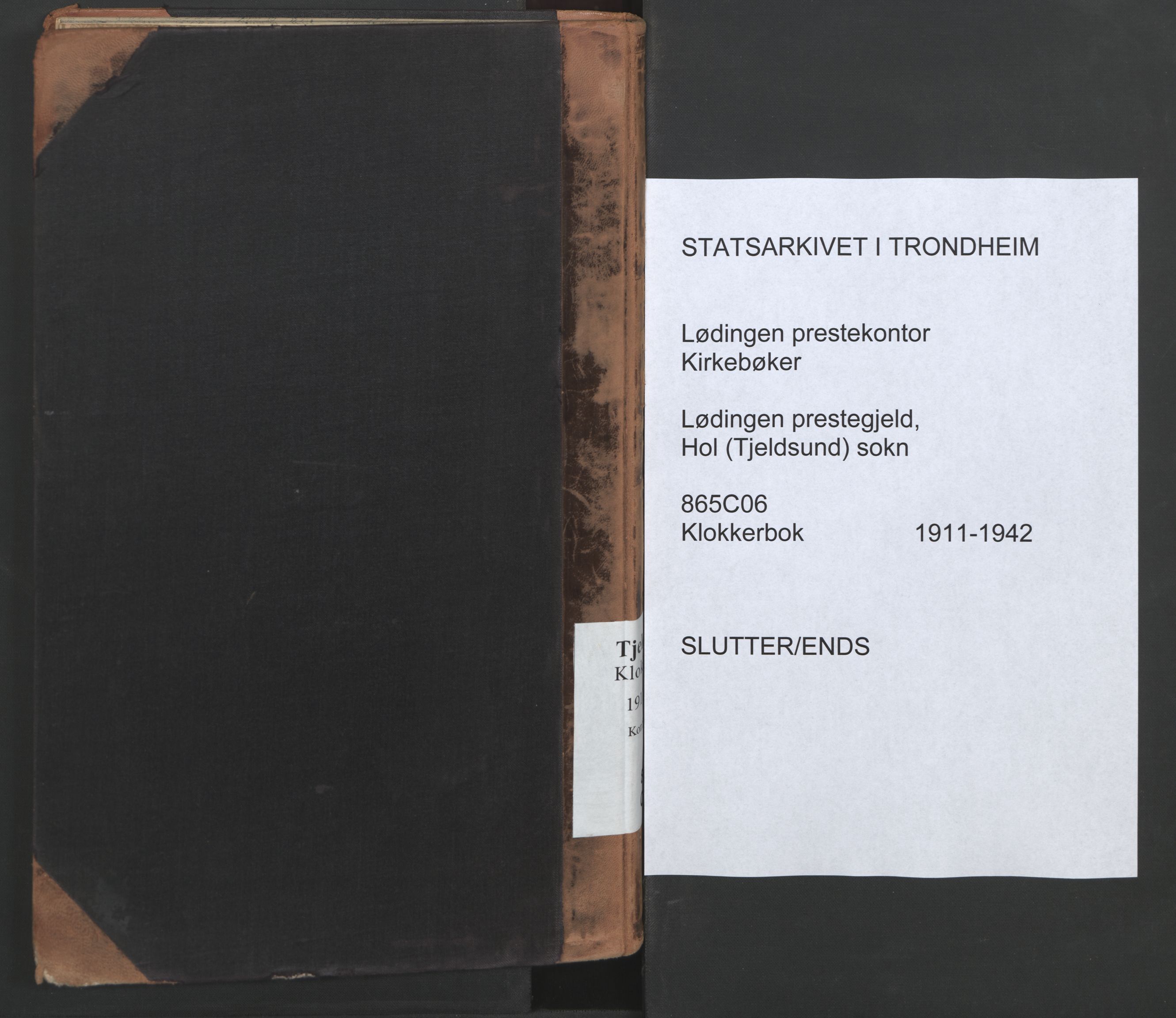 Ministerialprotokoller, klokkerbøker og fødselsregistre - Nordland, AV/SAT-A-1459/865/L0934: Klokkerbok nr. 865C06, 1911-1942