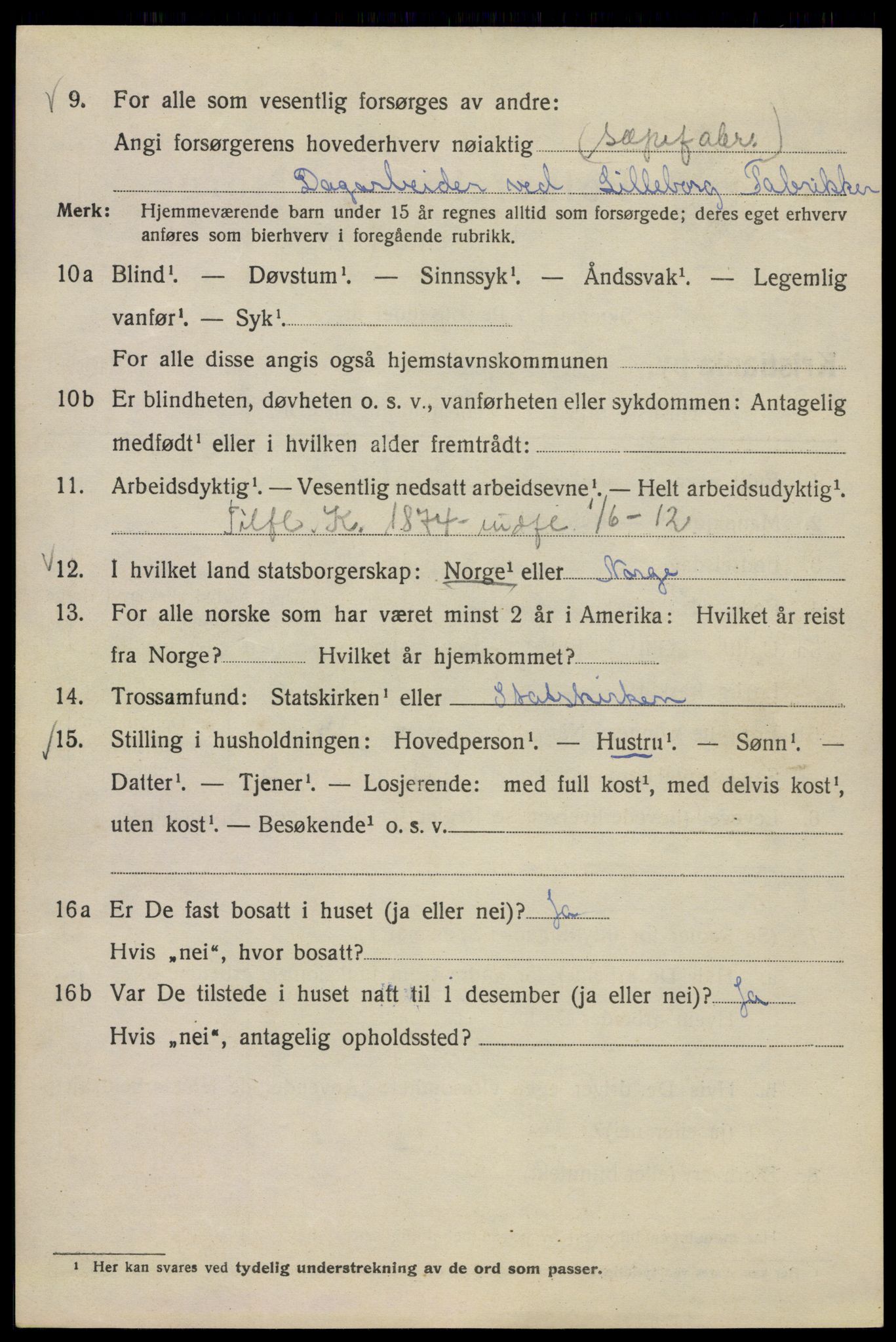 SAO, Folketelling 1920 for 0301 Kristiania kjøpstad, 1920, s. 382552