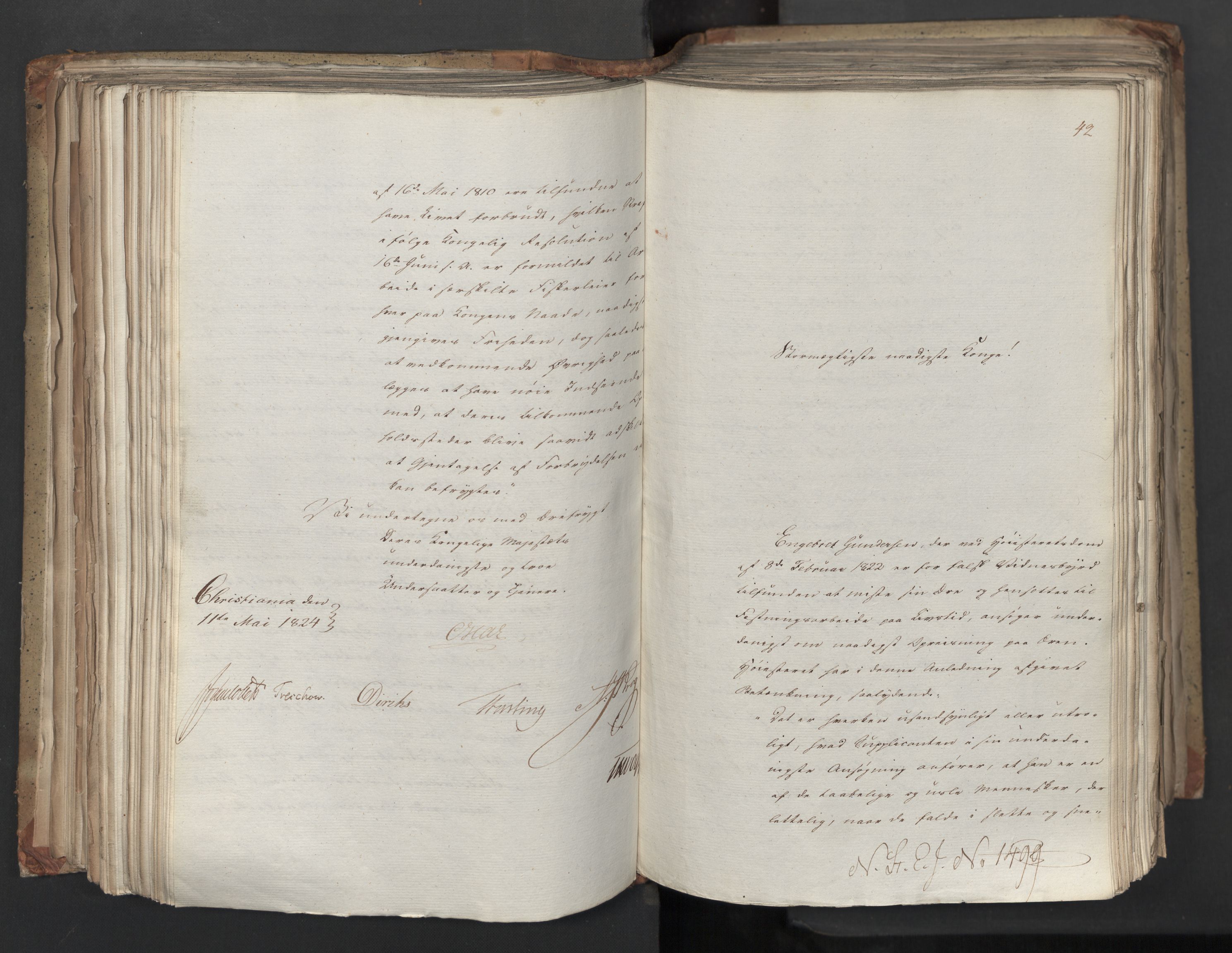 Statsrådsavdelingen i Stockholm, AV/RA-S-1003/D/Da/L0038: Regjeringsinnstillinger nr. 1404-1660, 1824, s. 246