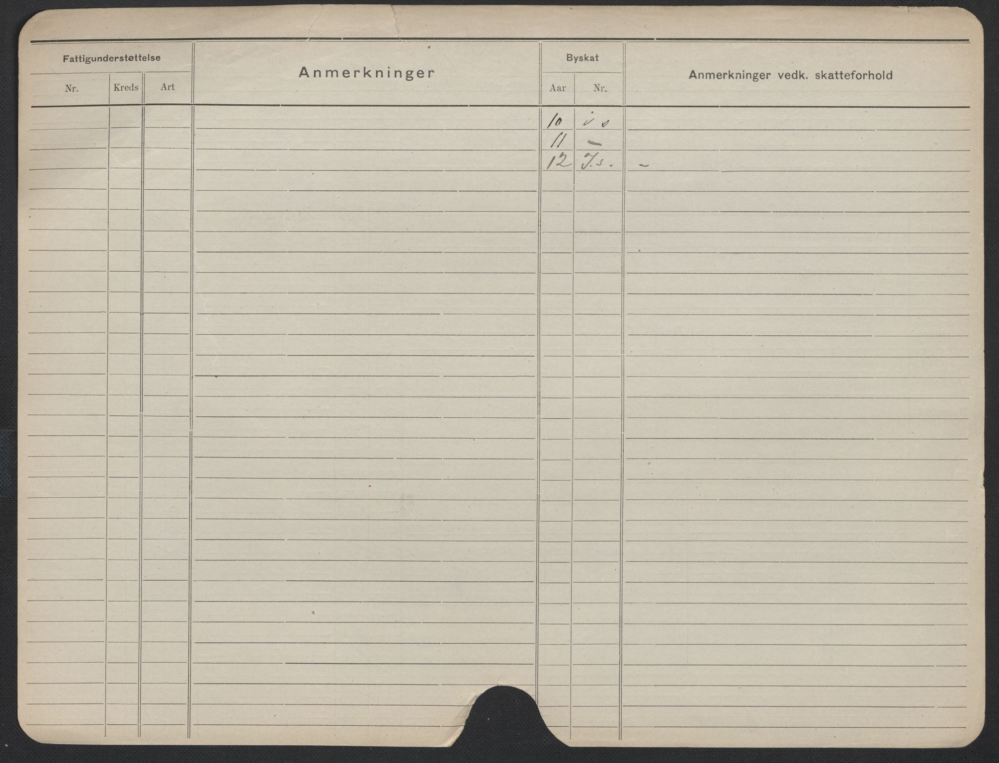 Oslo folkeregister, Registerkort, AV/SAO-A-11715/F/Fa/Fac/L0013: Kvinner, 1906-1914, s. 1349b