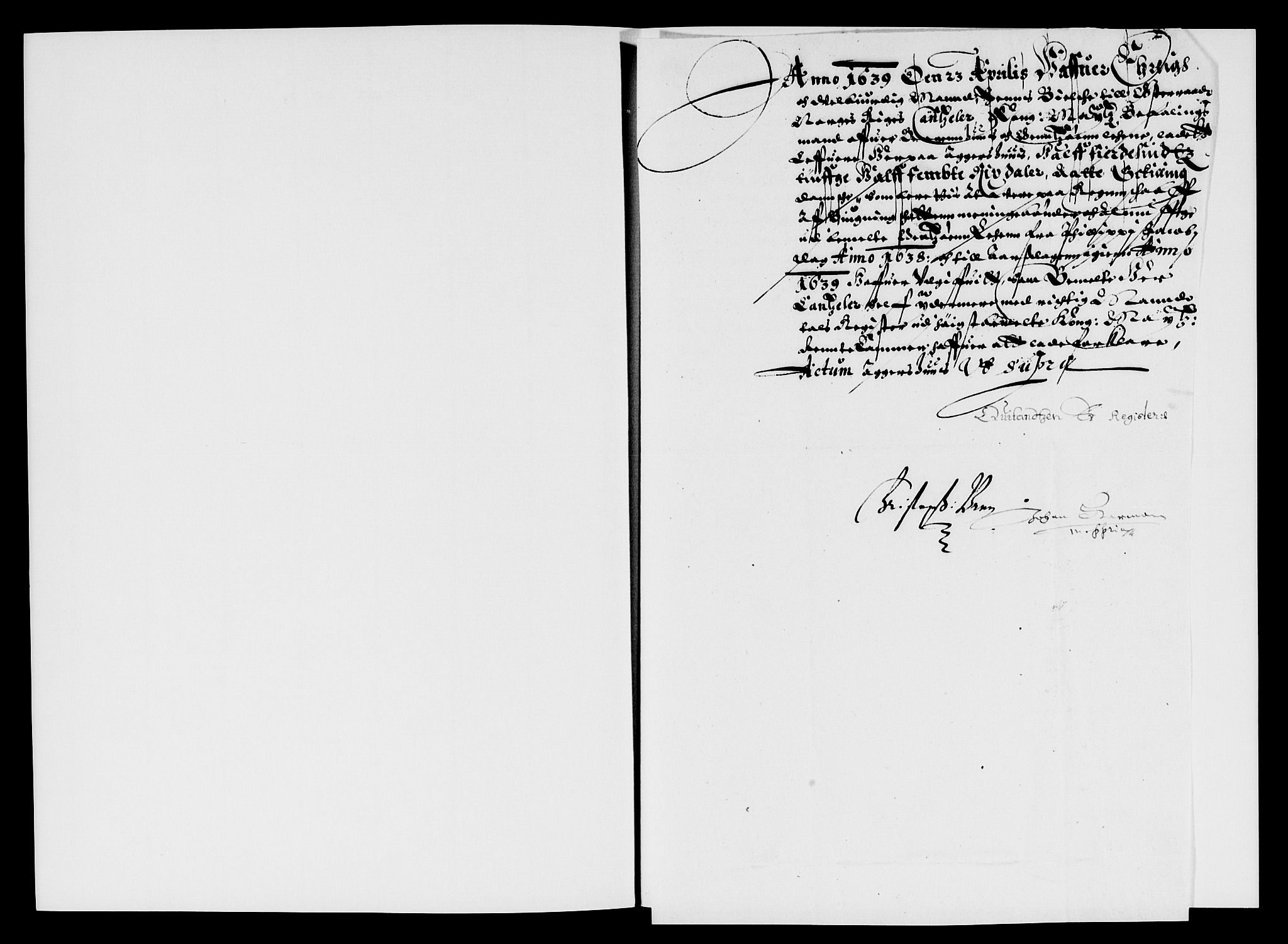 Rentekammeret inntil 1814, Reviderte regnskaper, Lensregnskaper, AV/RA-EA-5023/R/Rb/Rbe/L0001: Onsøy len, 1626-1639