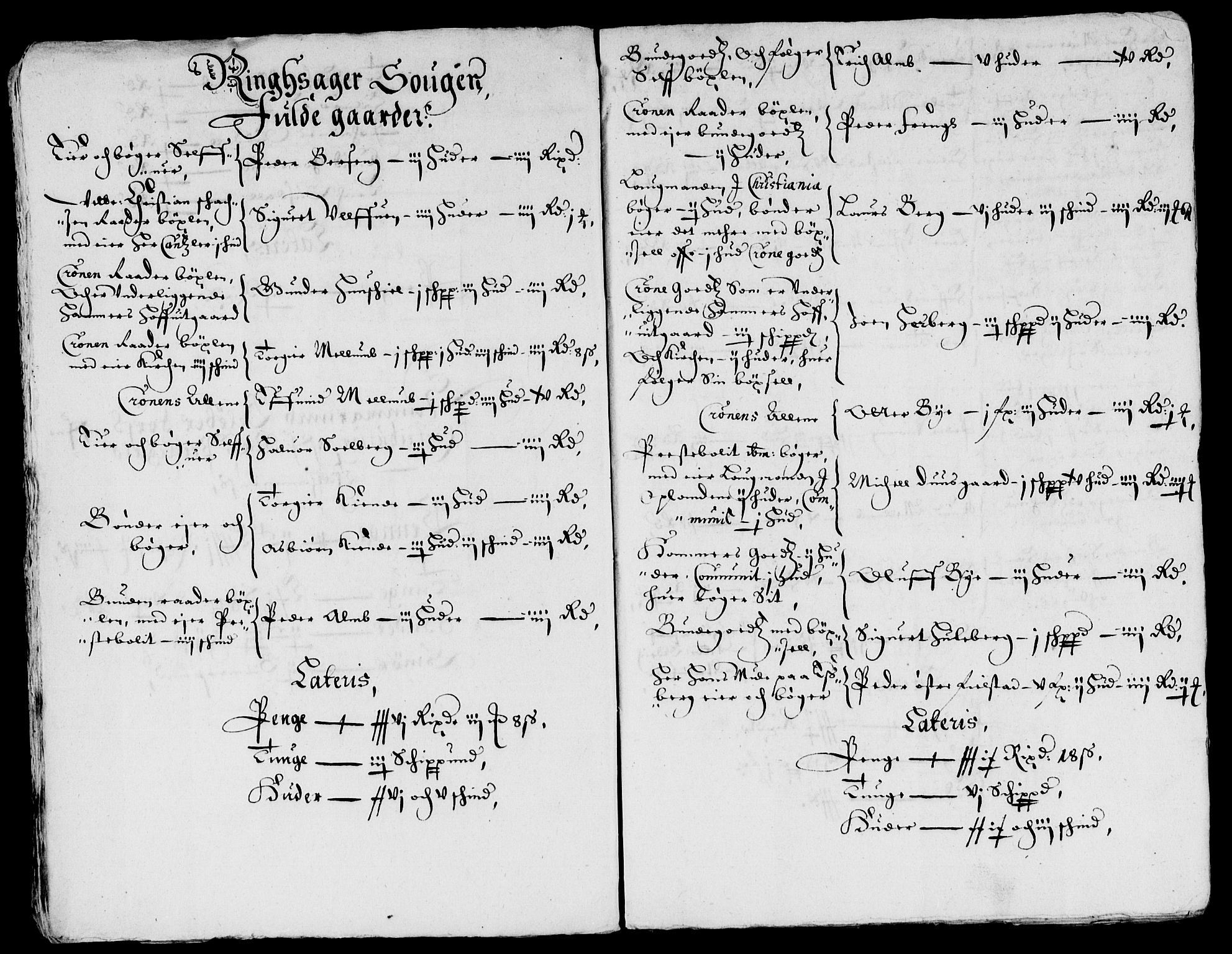 Rentekammeret inntil 1814, Reviderte regnskaper, Lensregnskaper, AV/RA-EA-5023/R/Rb/Rba/L0222: Akershus len, 1654-1655